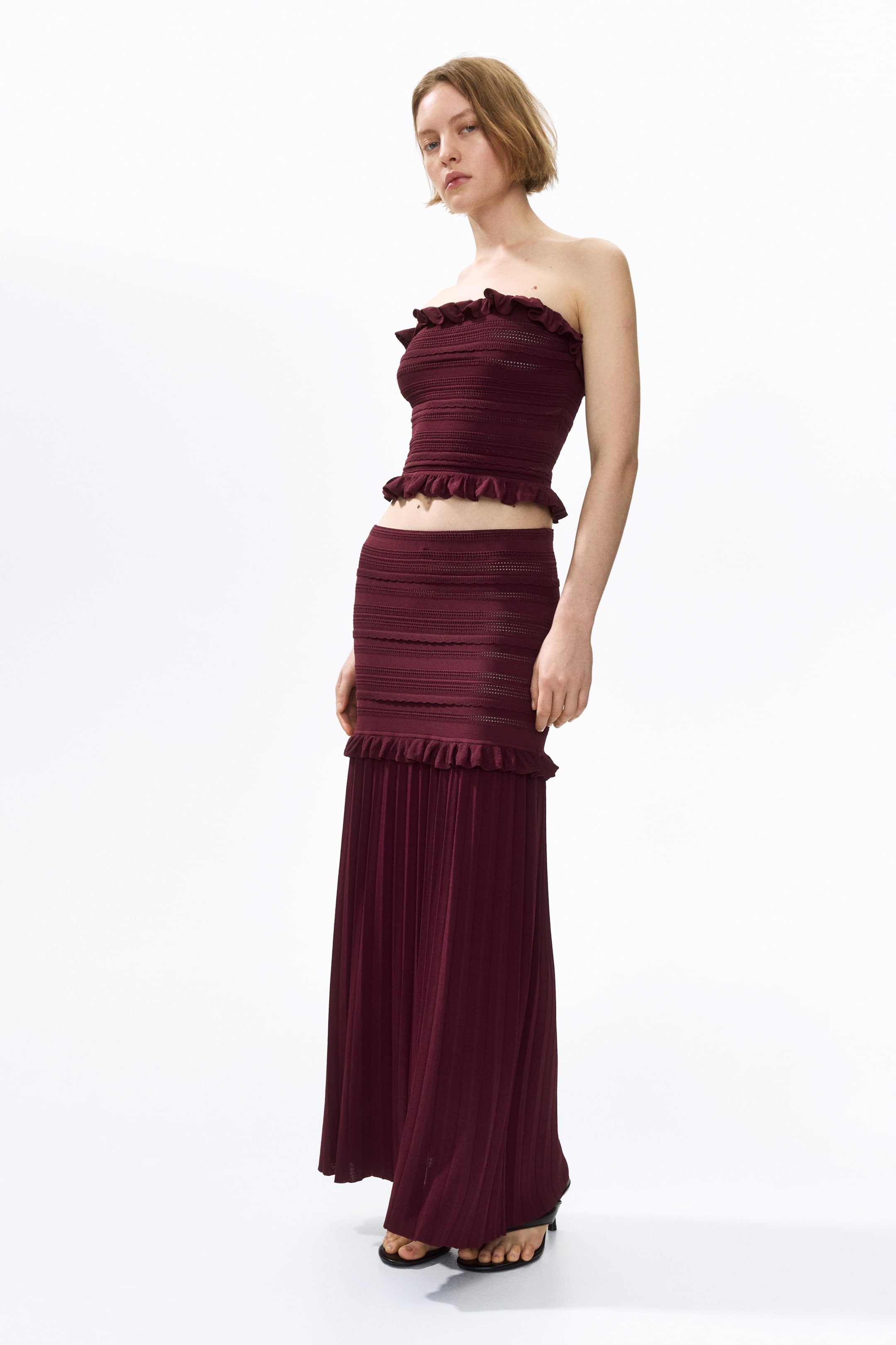 Scarlett Set - Burgundy
