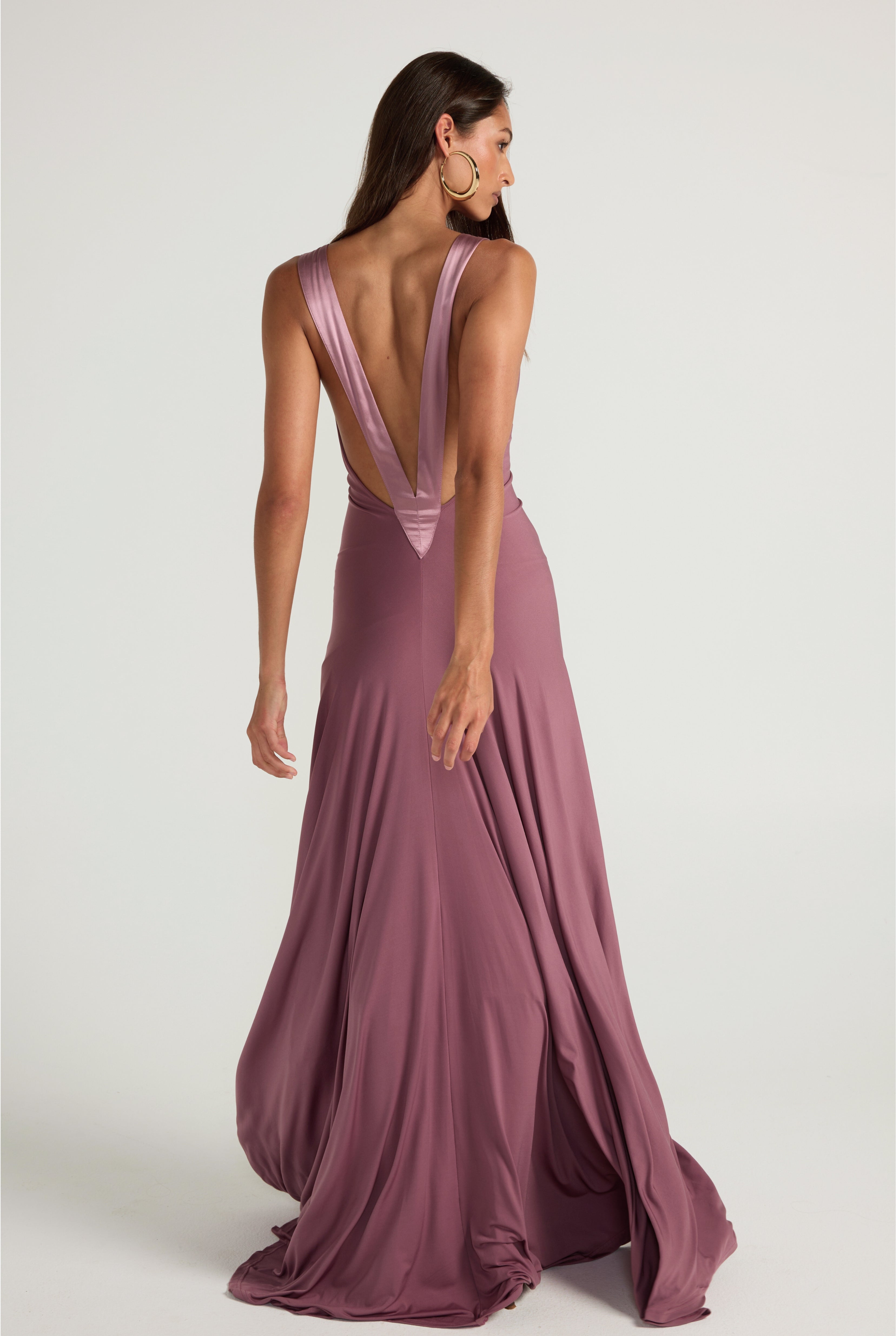 Rosalind Maxi Dress - Mauve