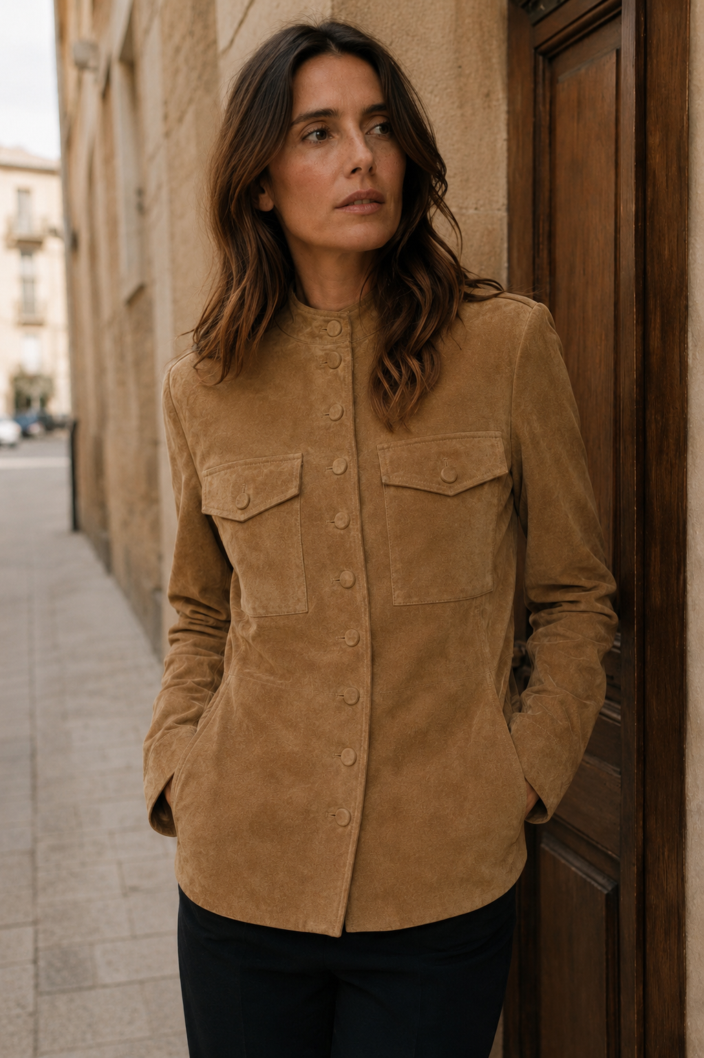 Cognac Leather Jacket