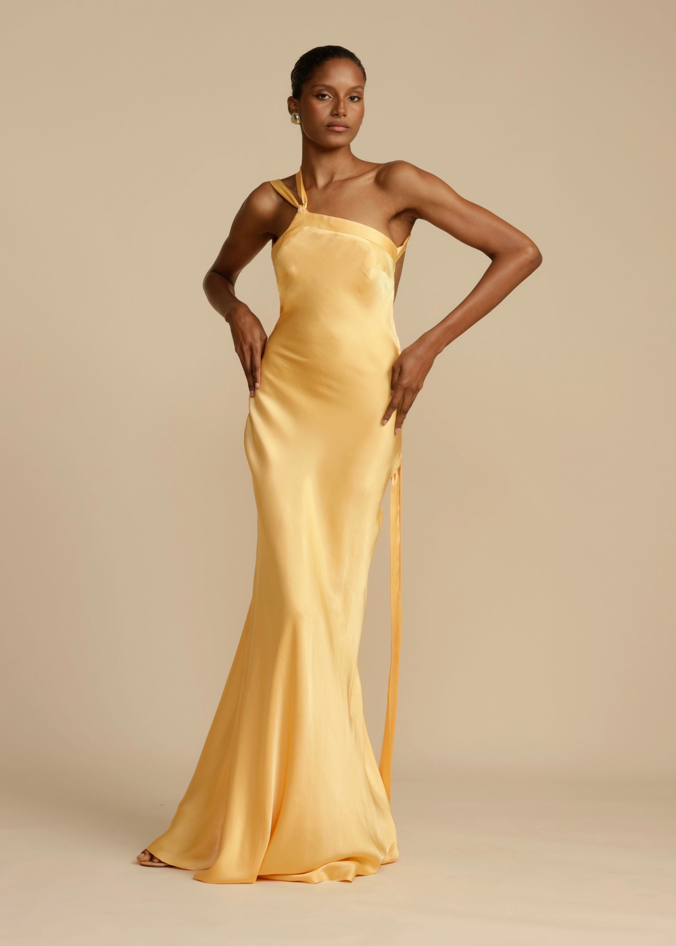 Monique Maxi Dress - Sunshine Yellow