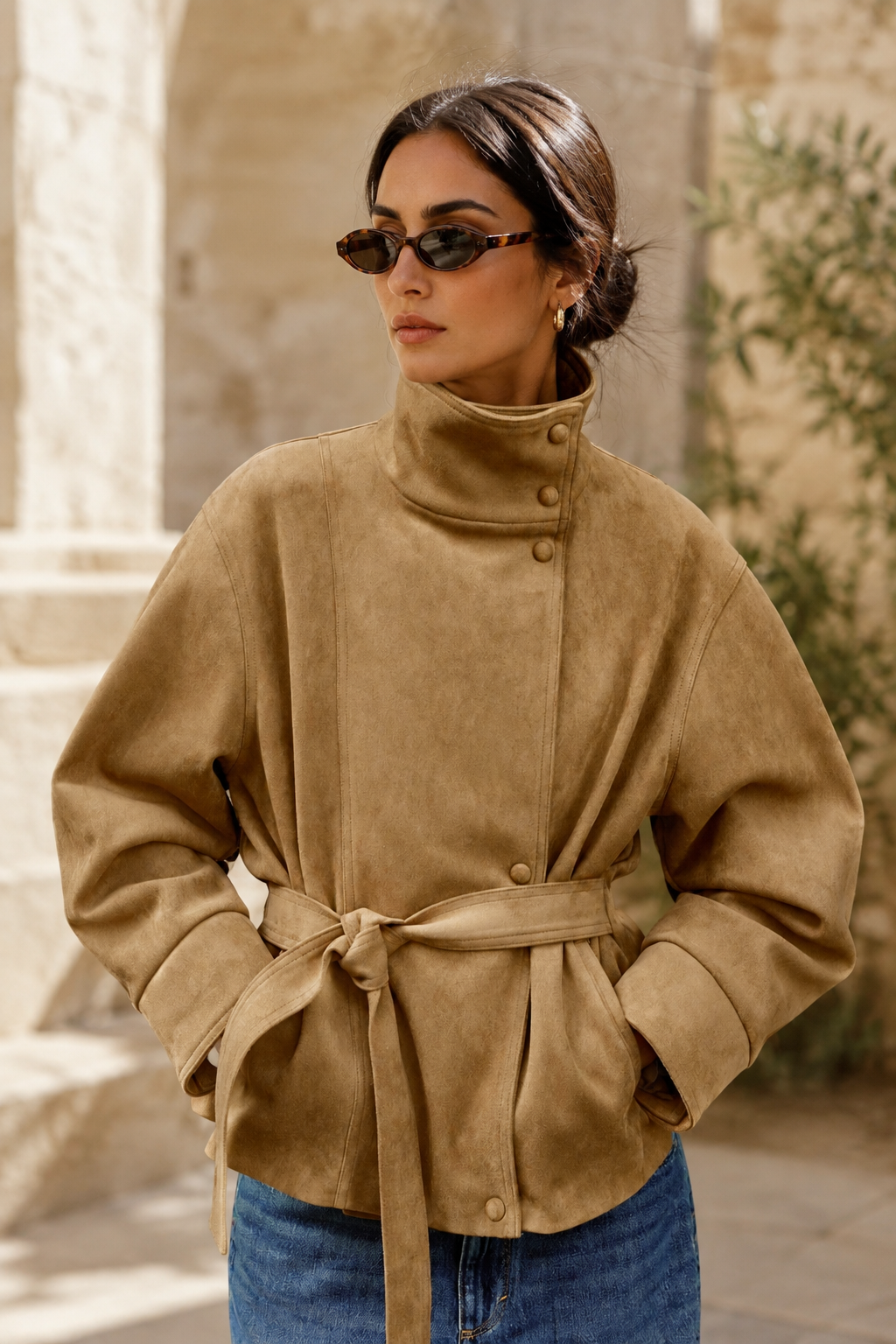 Camille Belted Jacket