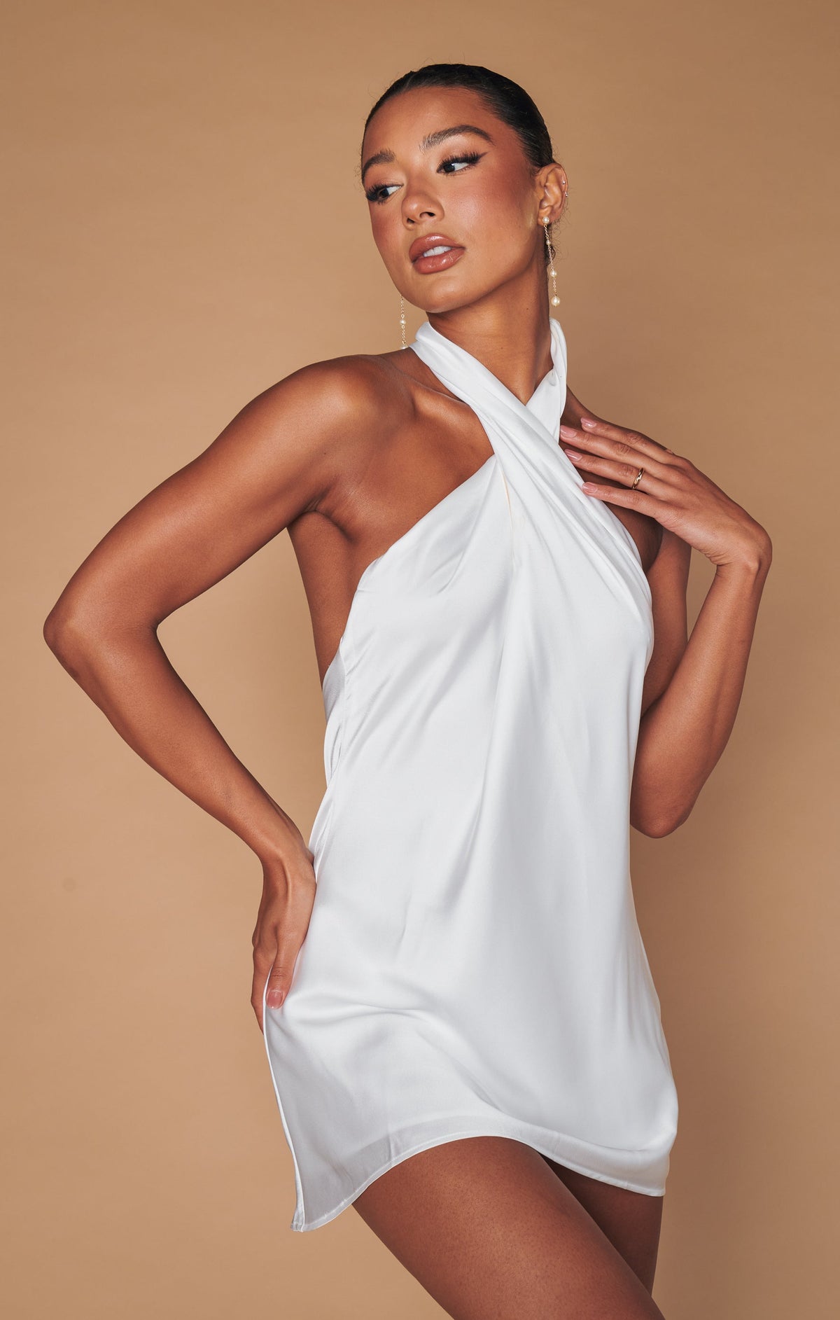Serenity Mini Dress - Ivory