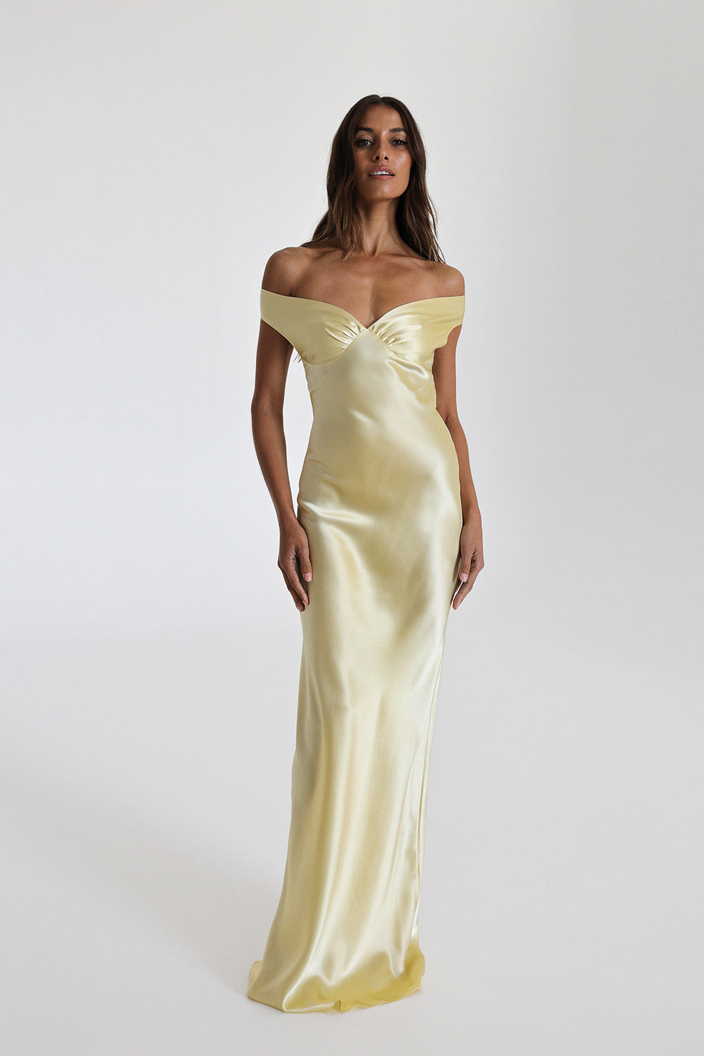 Bridget Maxi Dress - Lemon