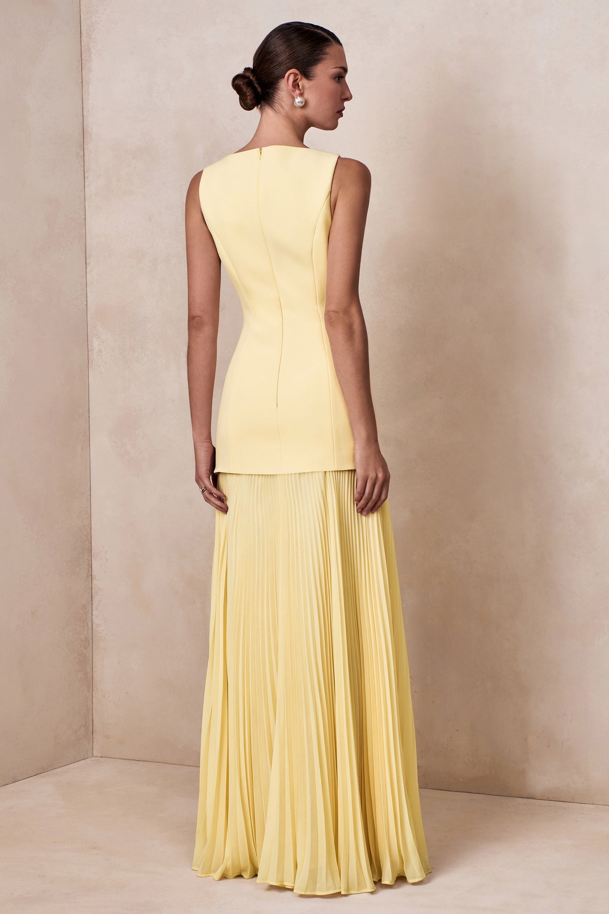 Hadley Maxi Dress - Lemon