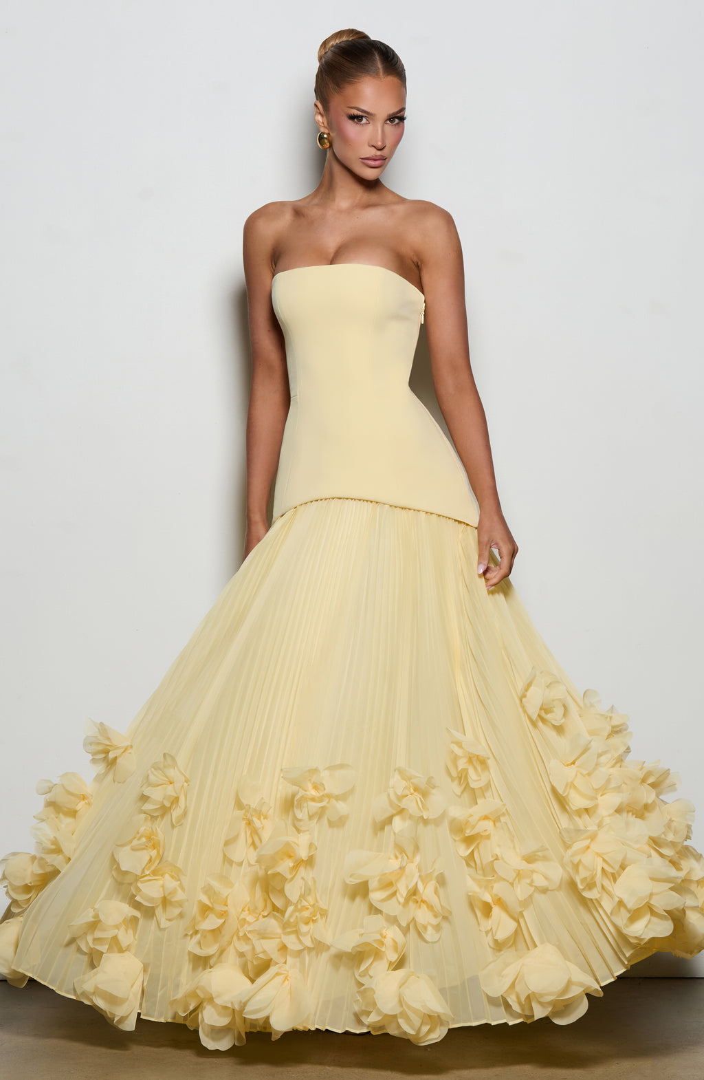 Cordelia Maxi Dress - Lemon