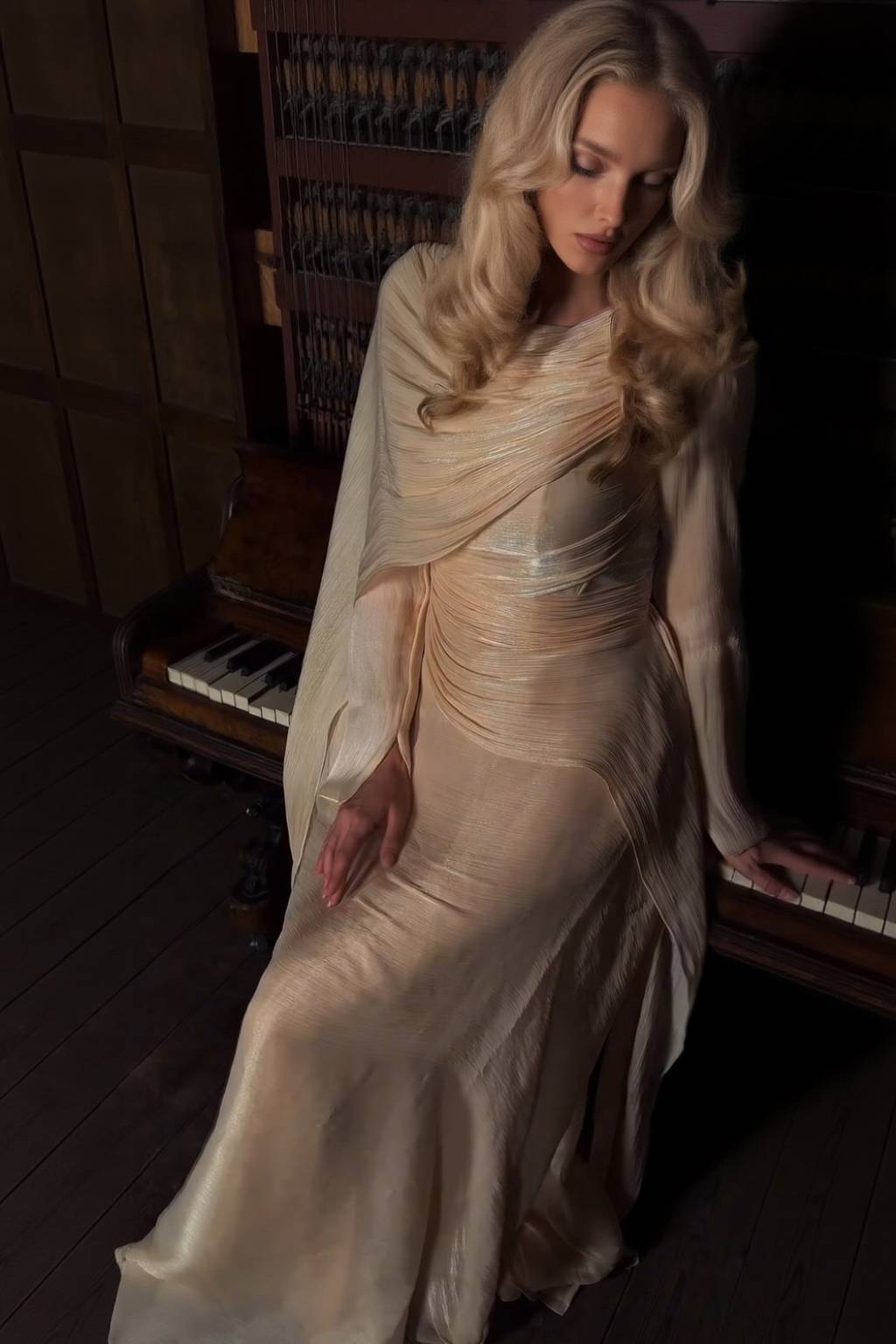 Marielle Maxi Dress - Blush