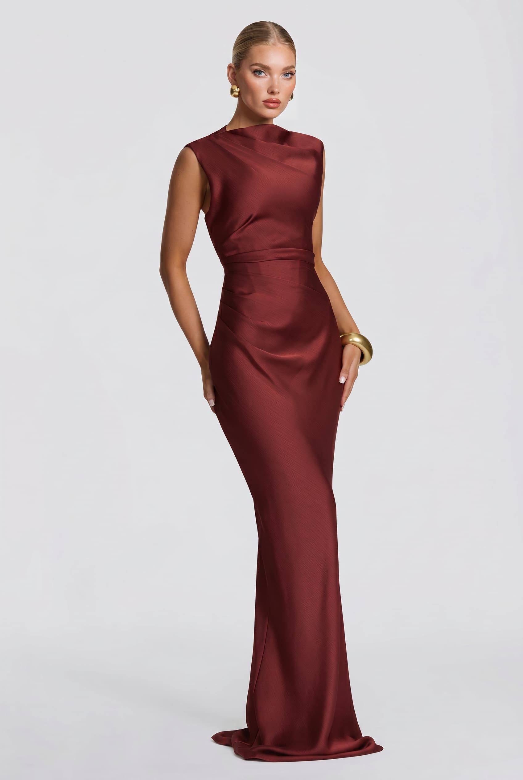 Thea Maxi Dress - White - 3