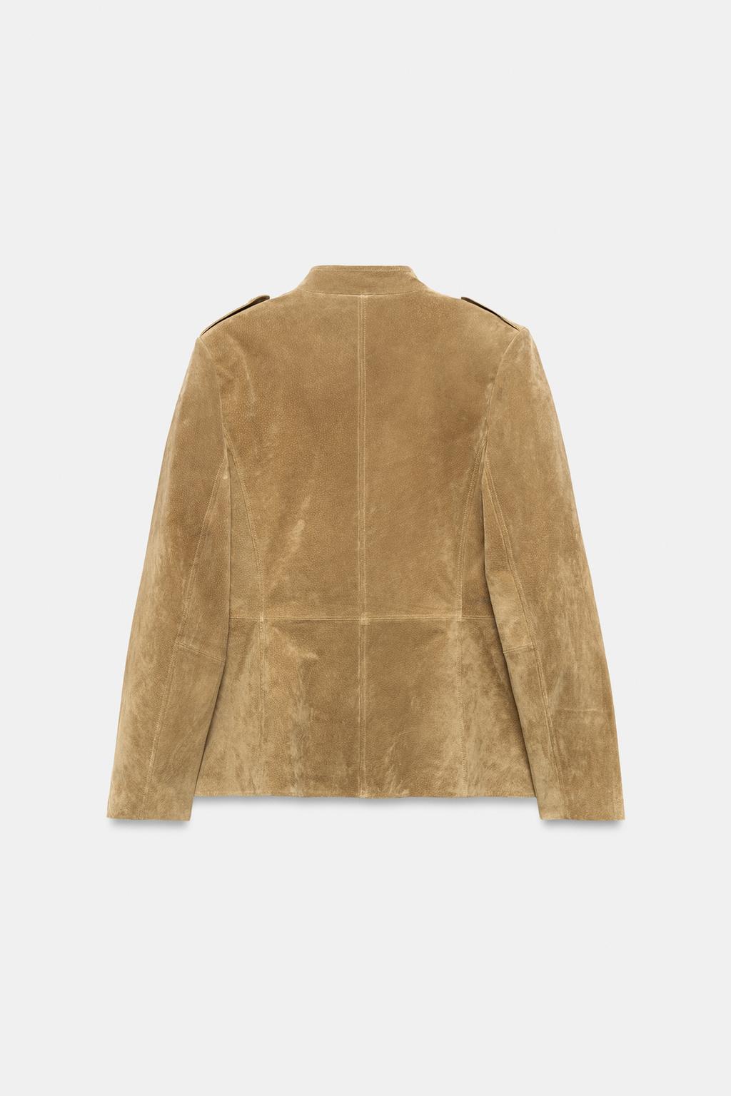Cognac Leather Jacket