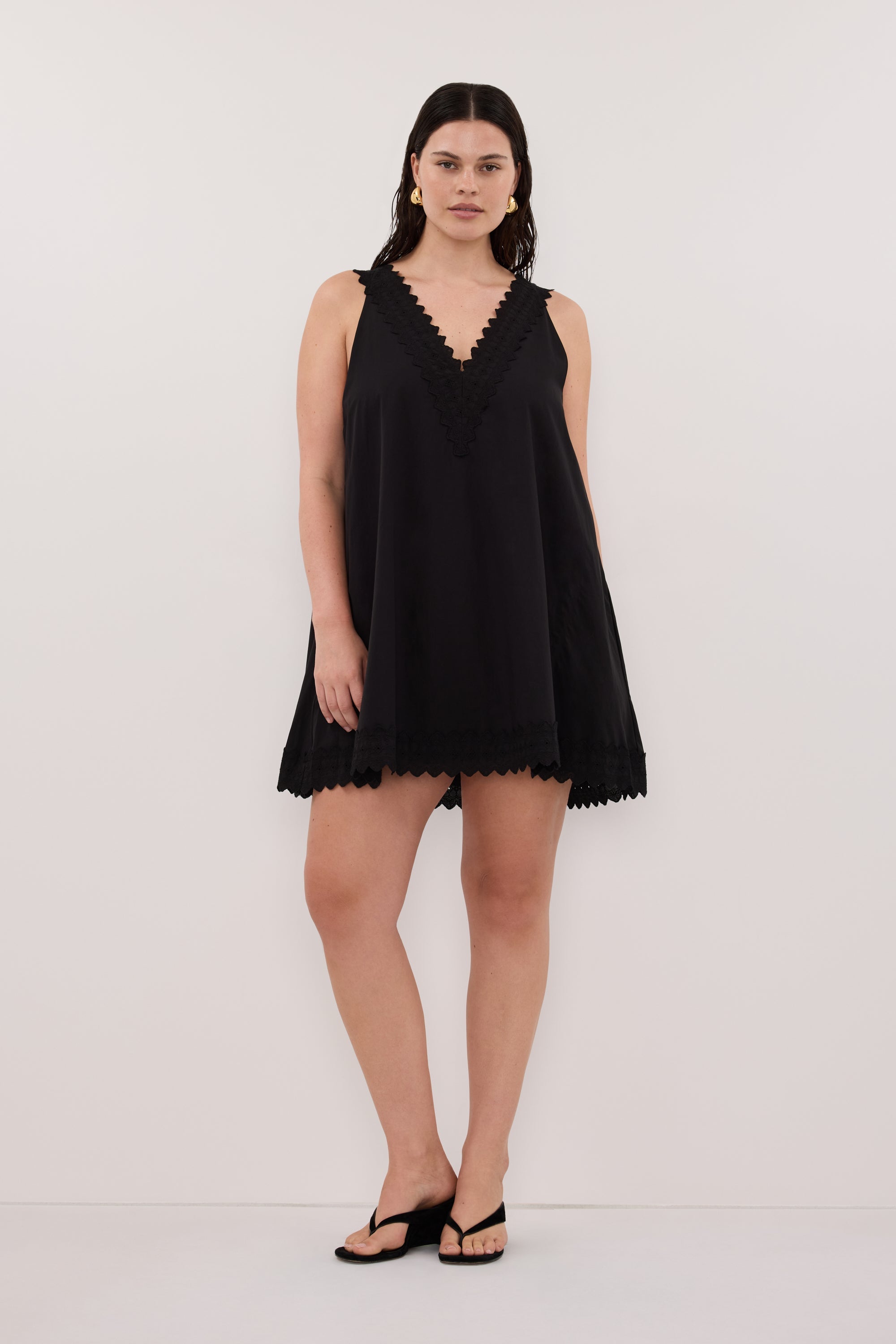 Harriet Mini Dress - Black