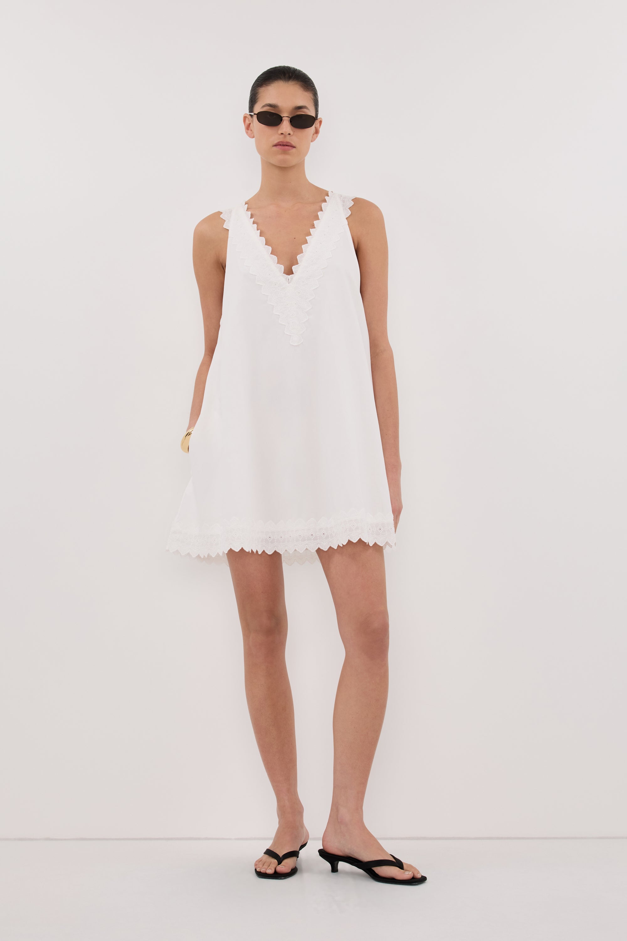 Harriet Mini Dress - White