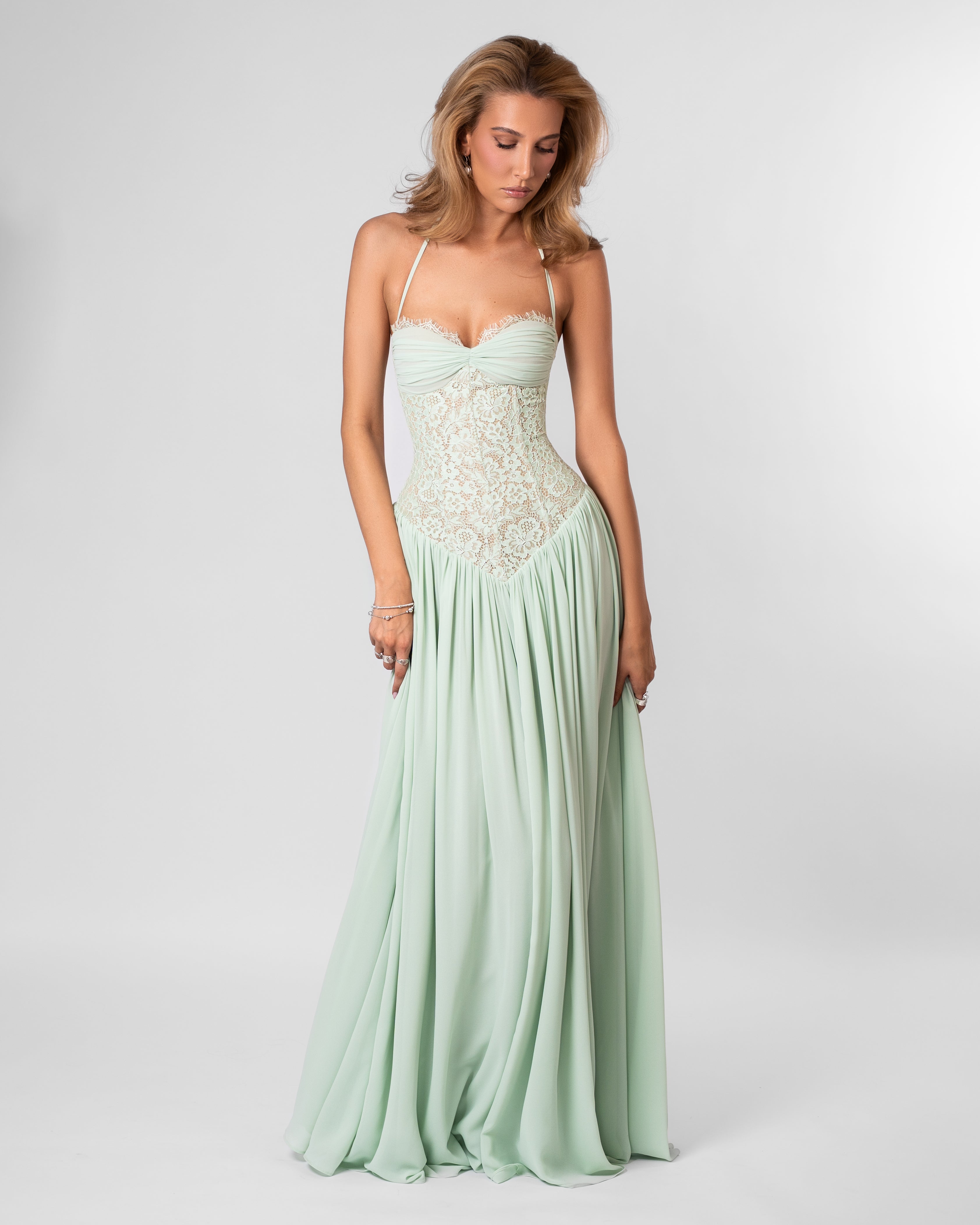 Odalys Maxi Dress - Green