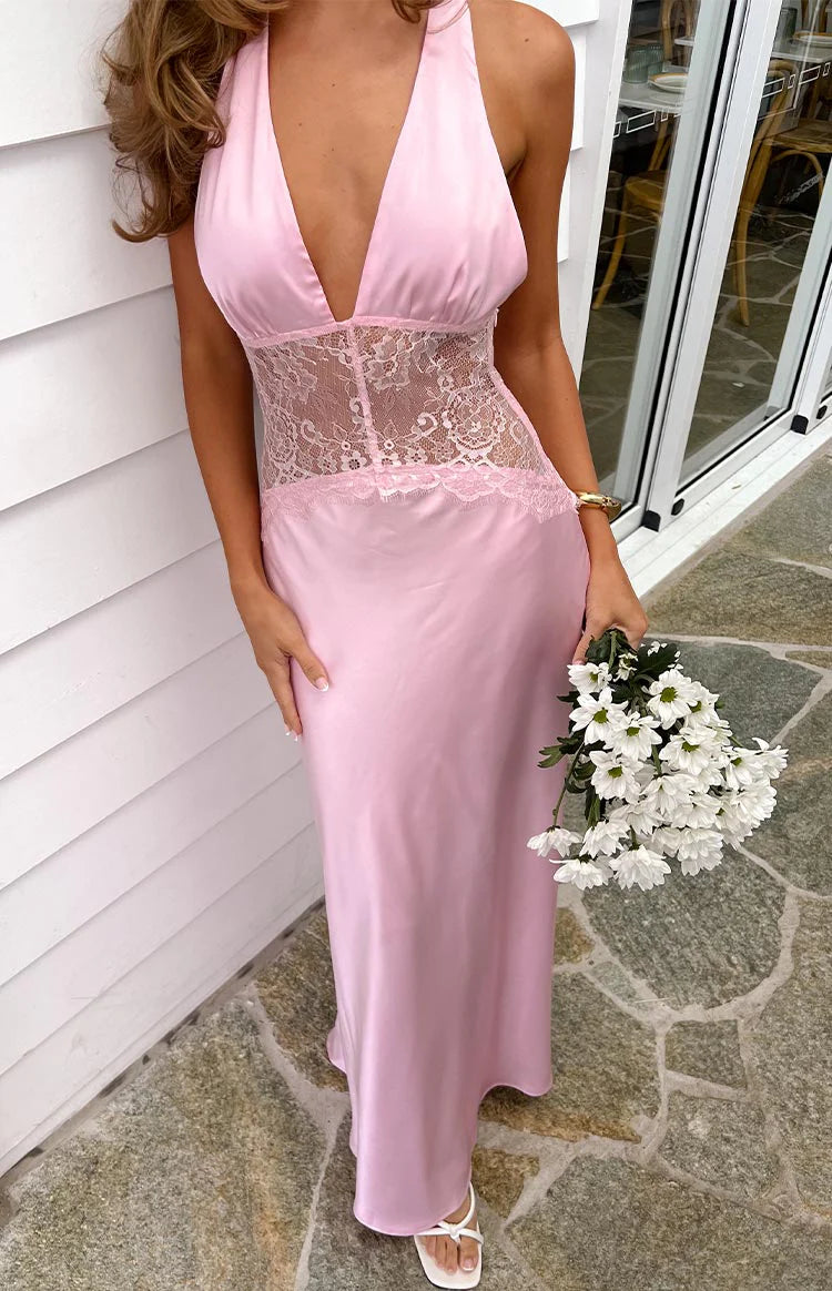 Rosalie Maxi Dress - Pink