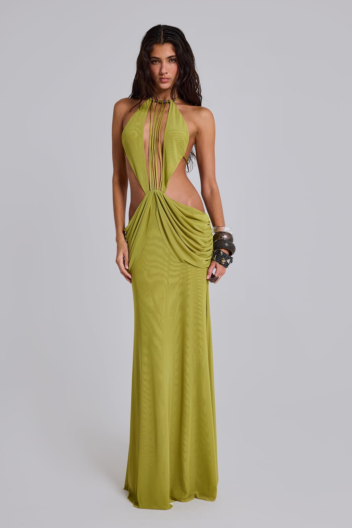 Wren Maxi Dress - Green