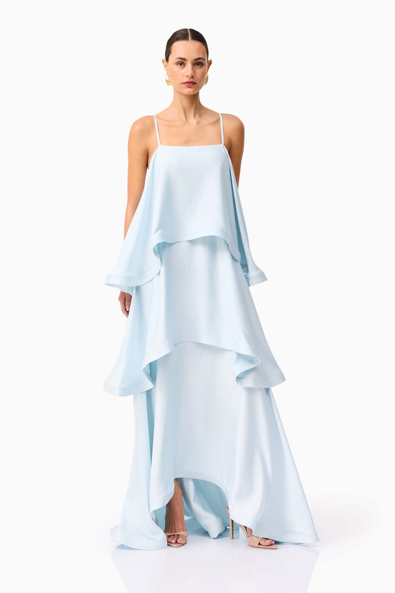 Cerulean Maxi Dress - Blue