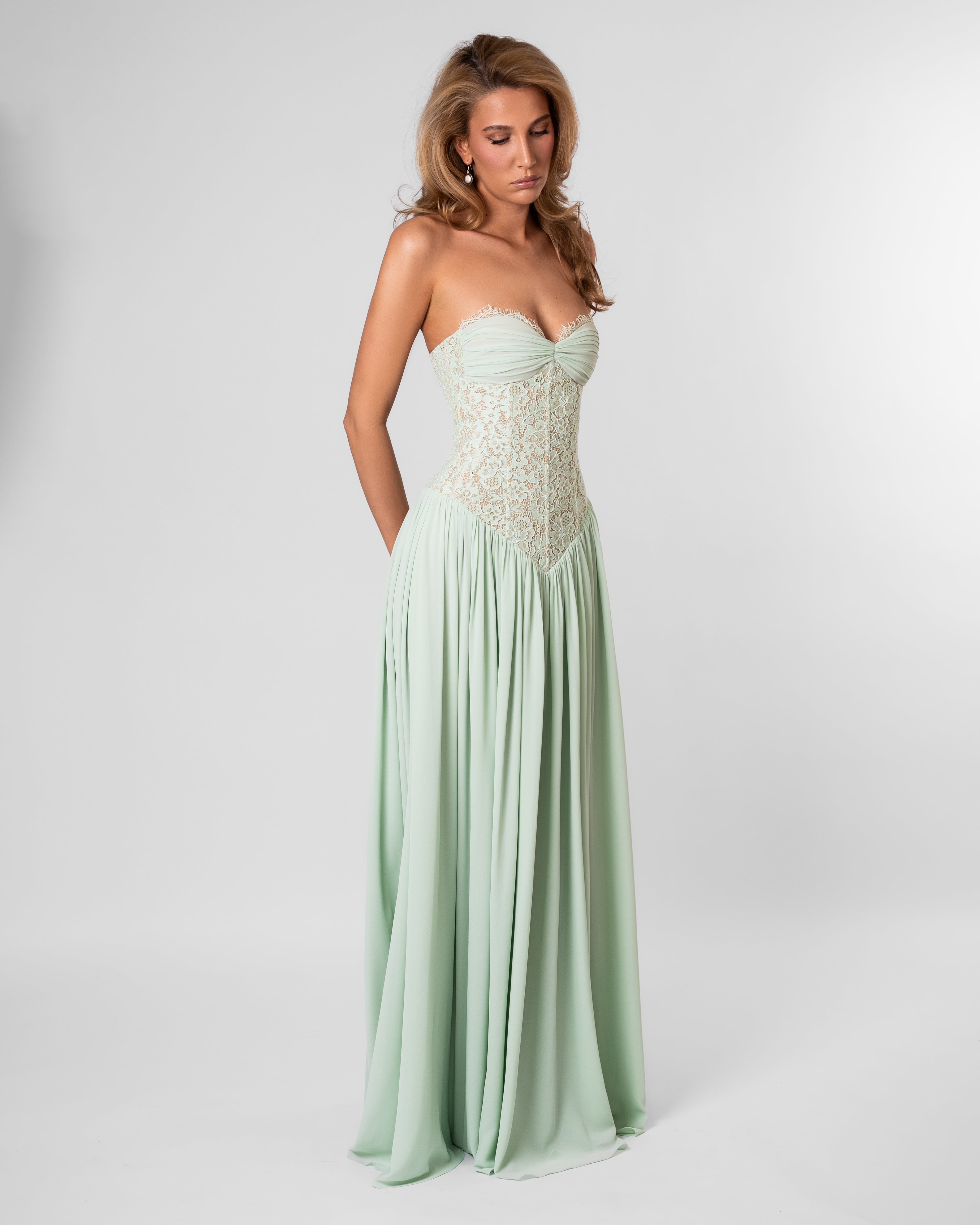 Odalys Maxi Dress - Green