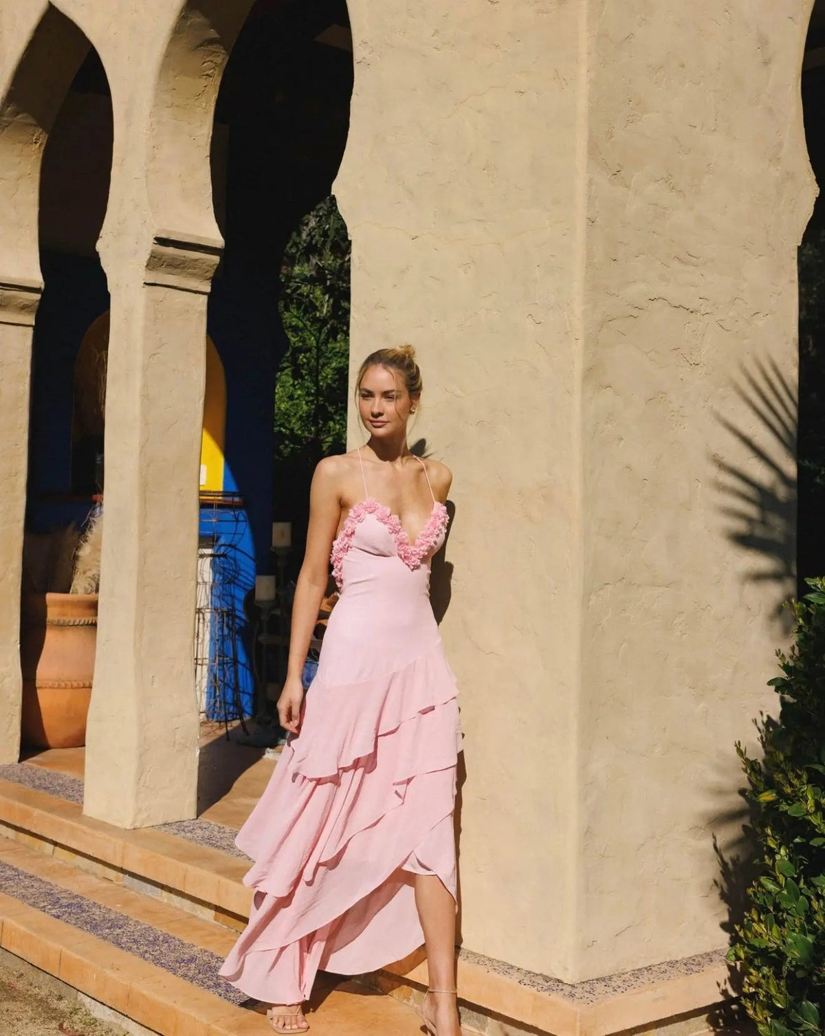 Petunia Maxi Dress - Pink