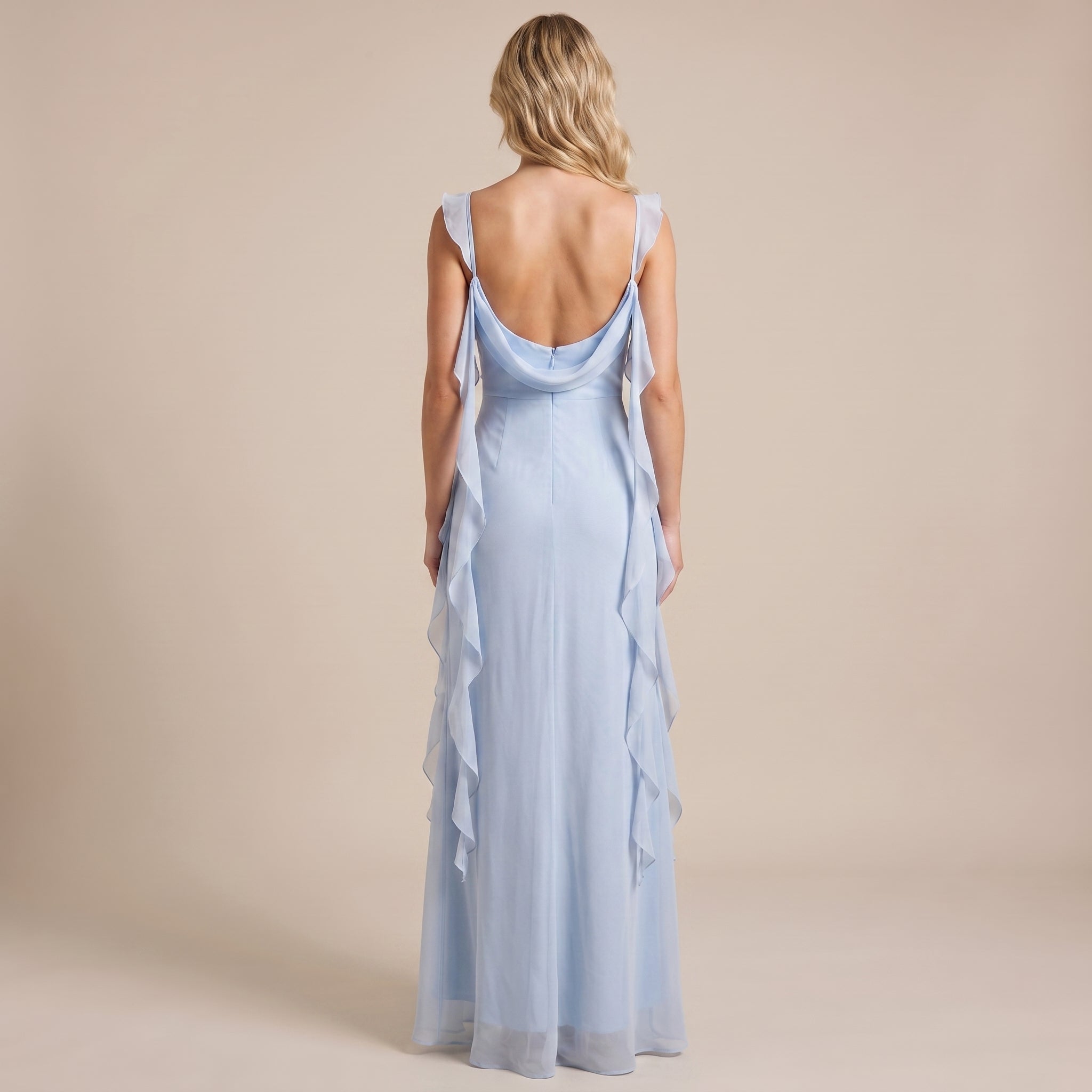 Willow Maxi Dress - Light Blue detail
