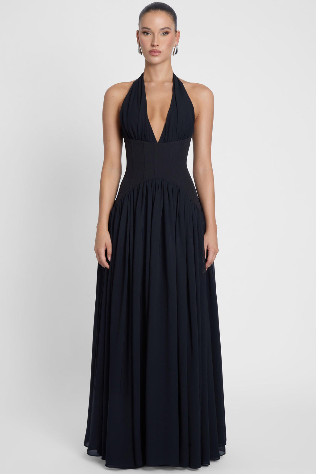 Harlowe Maxi Dress - Black
