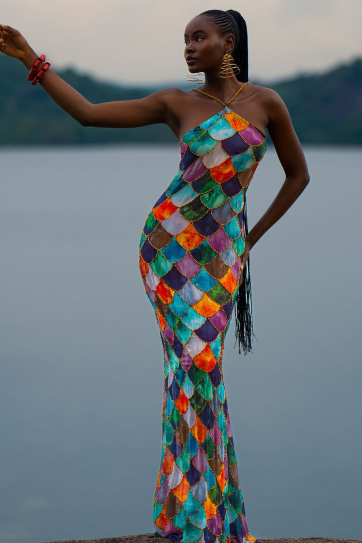 Coralia Maxi Dress - Multi