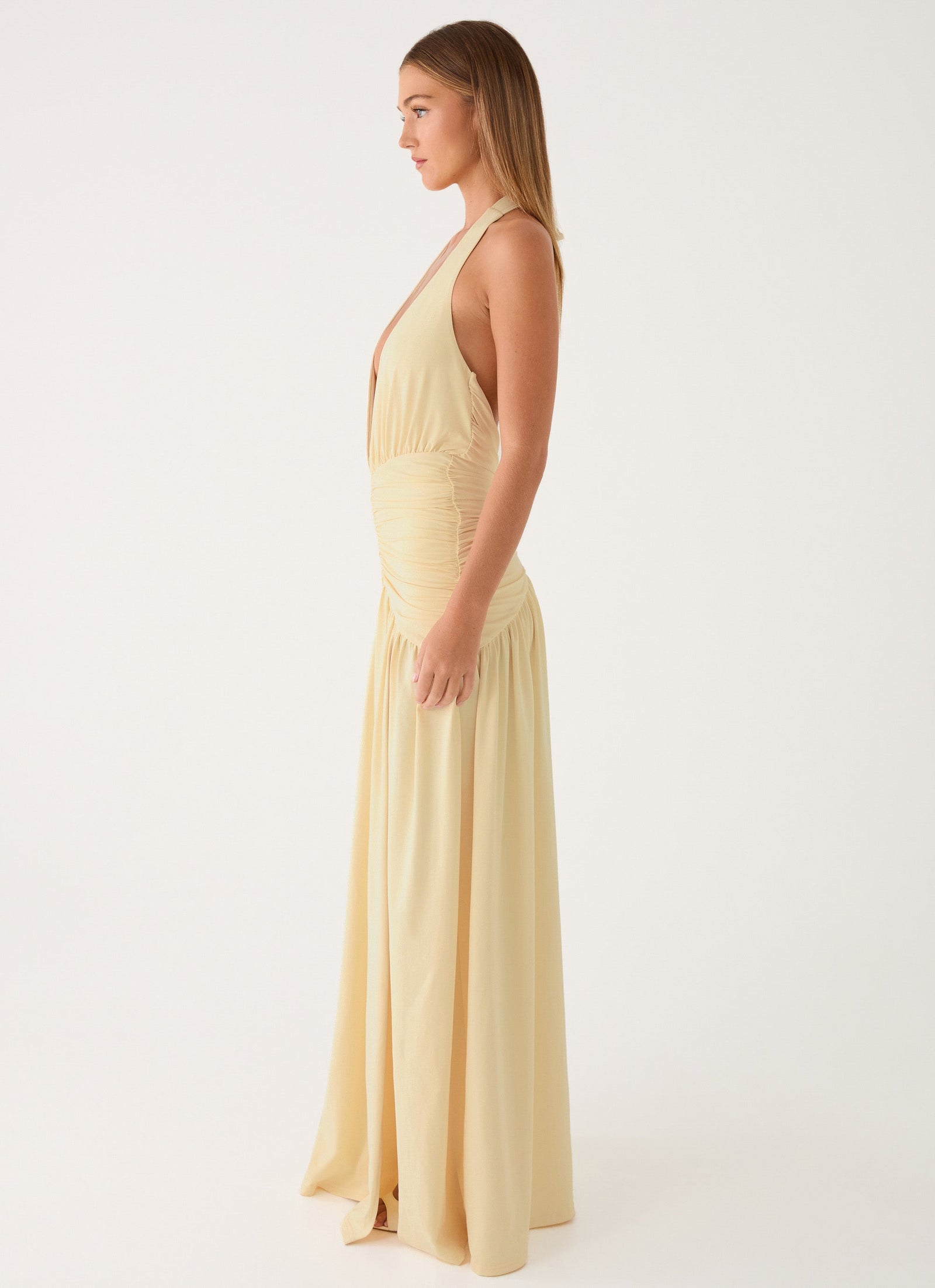 Selene Maxi Dress - Yellow - 3