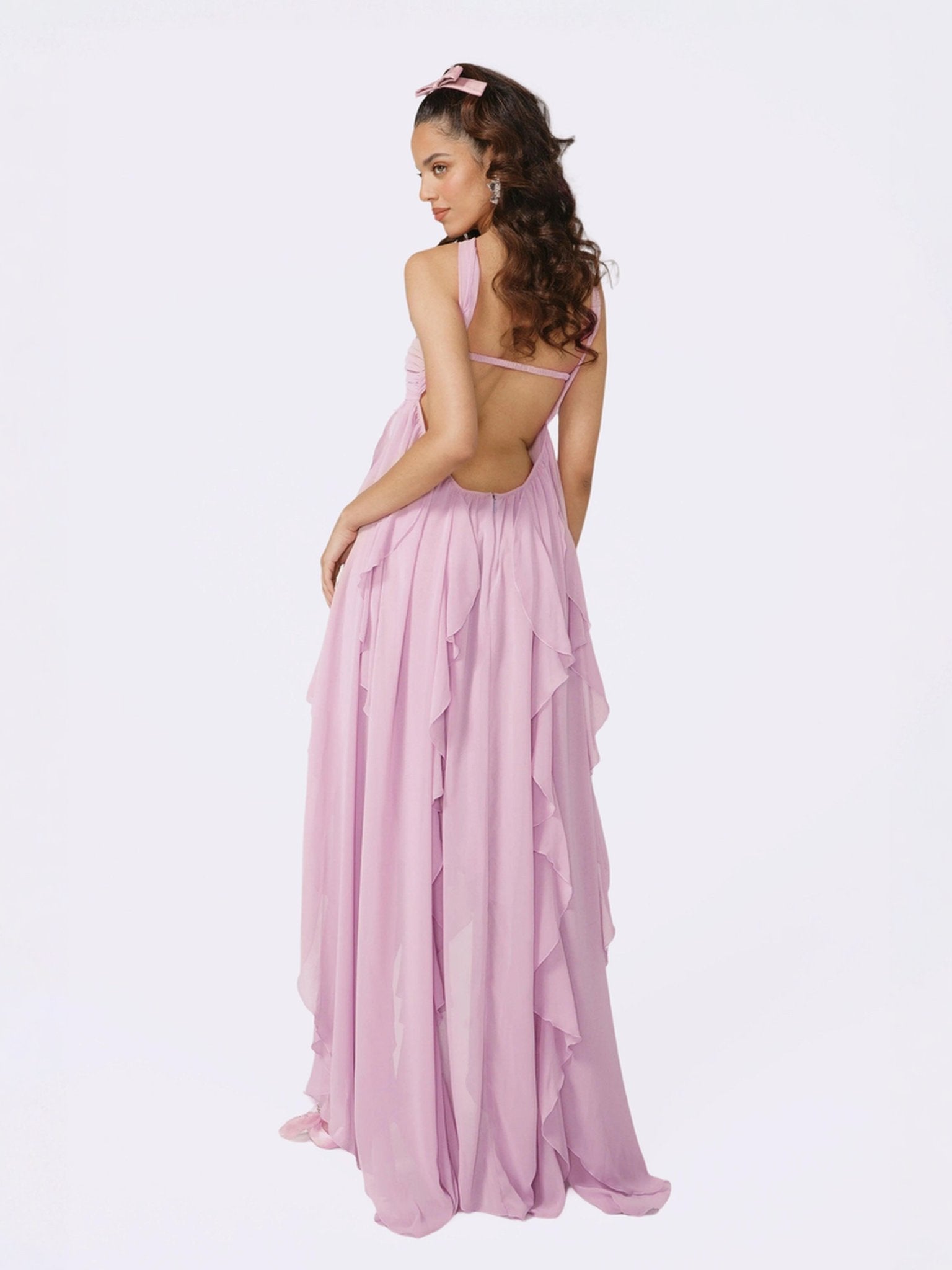 Lavinia Maxi Dress - Purple