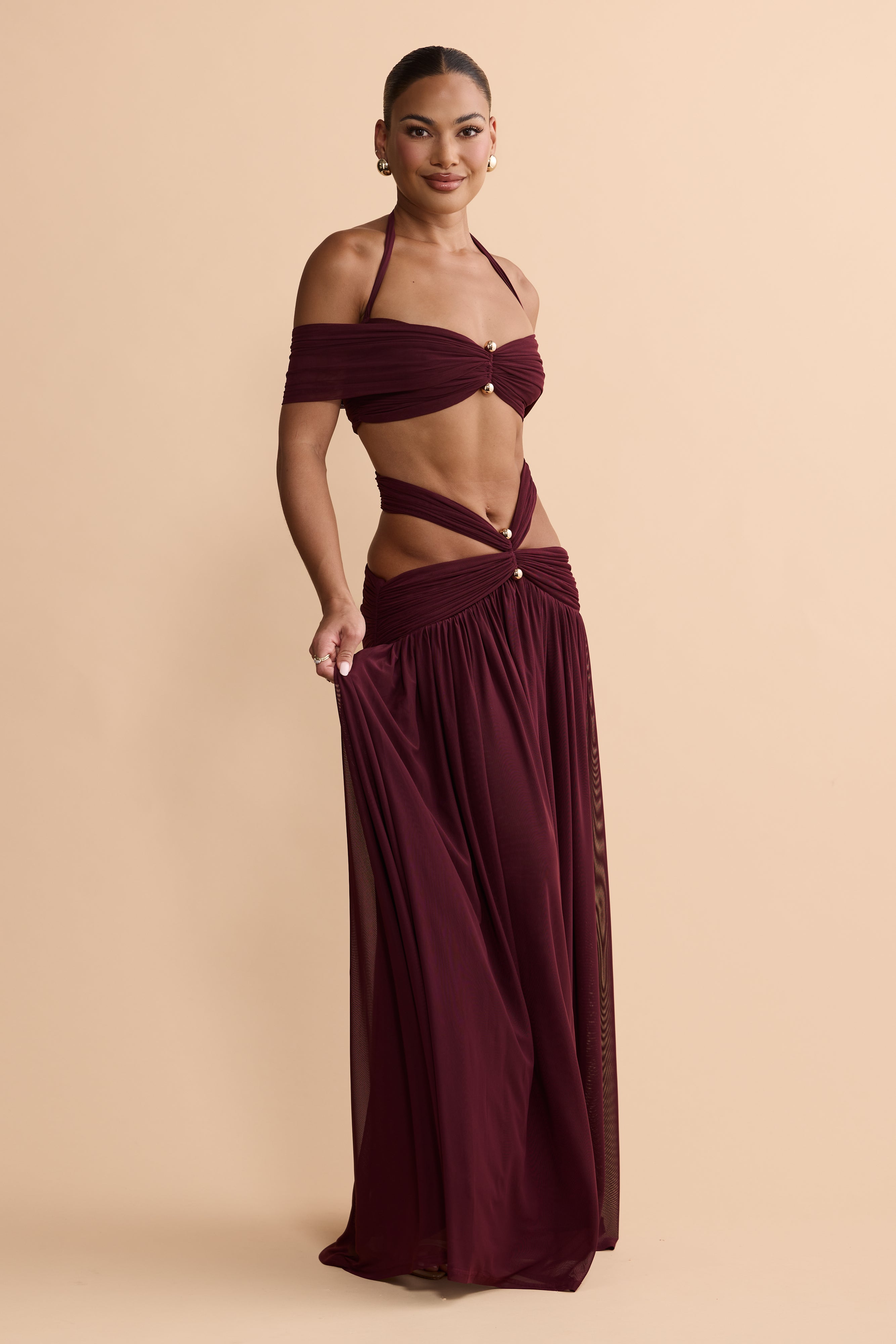 Giorgia Set - Plum