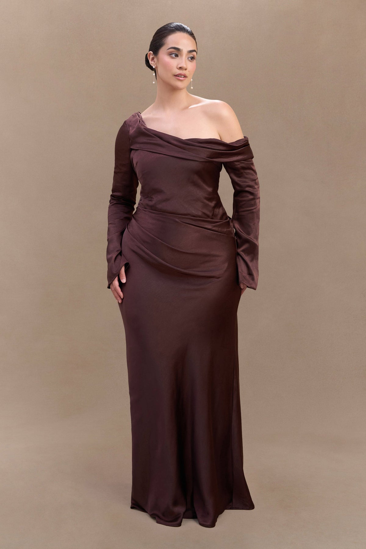 Truffle Gown - Dark Chocolate