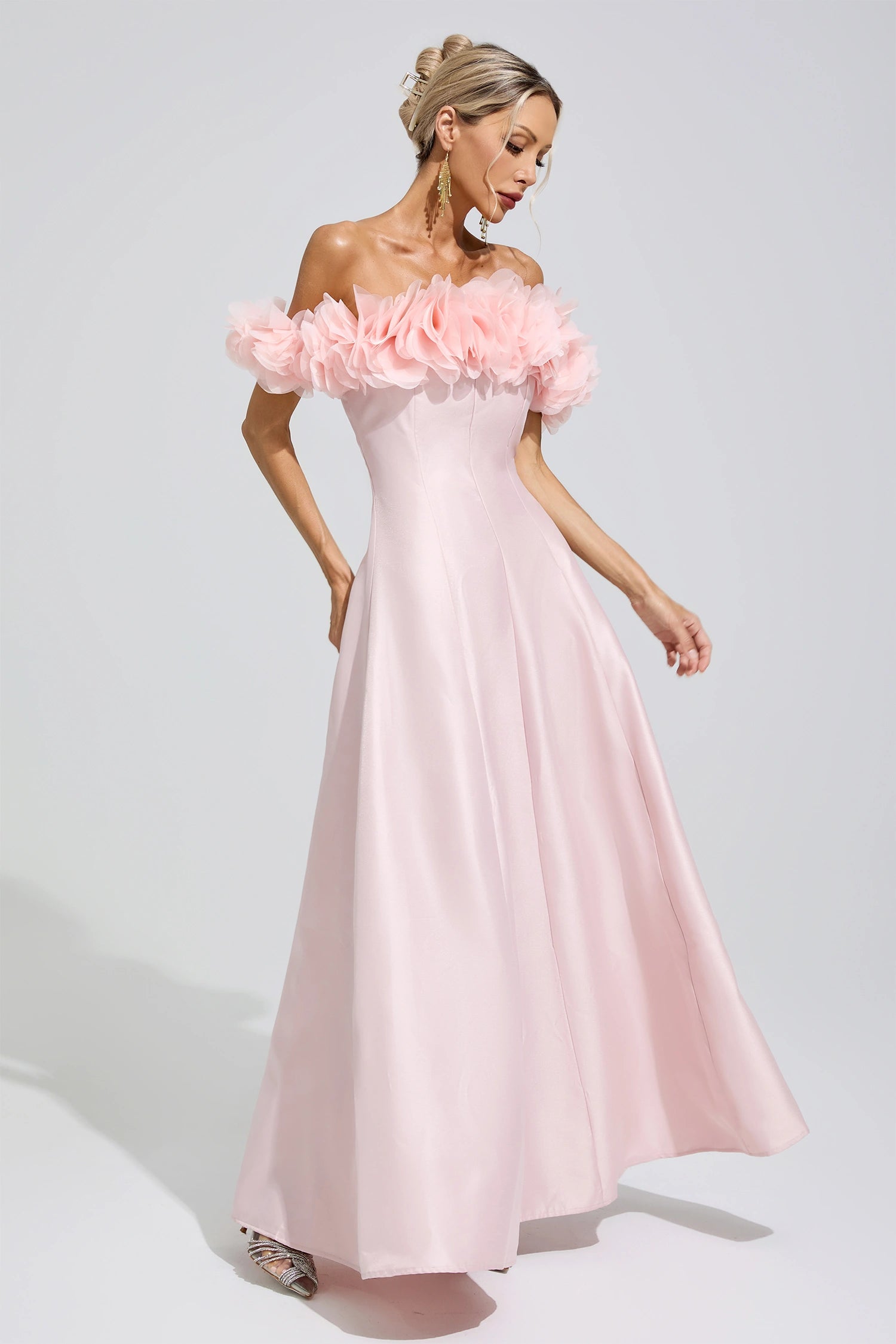 Nightingale Maxi Dress - Pink