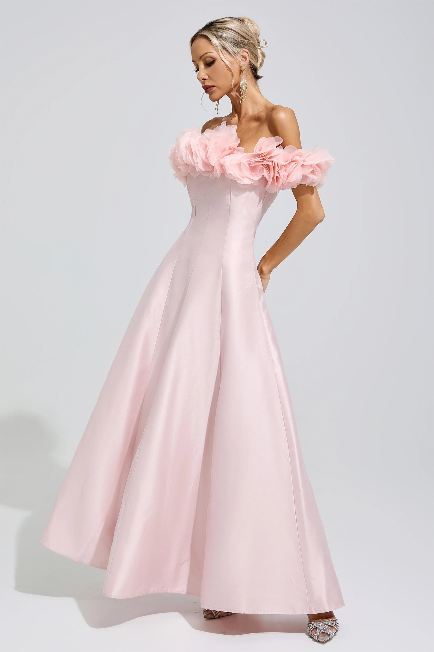 Nightingale Maxi Dress - Pink