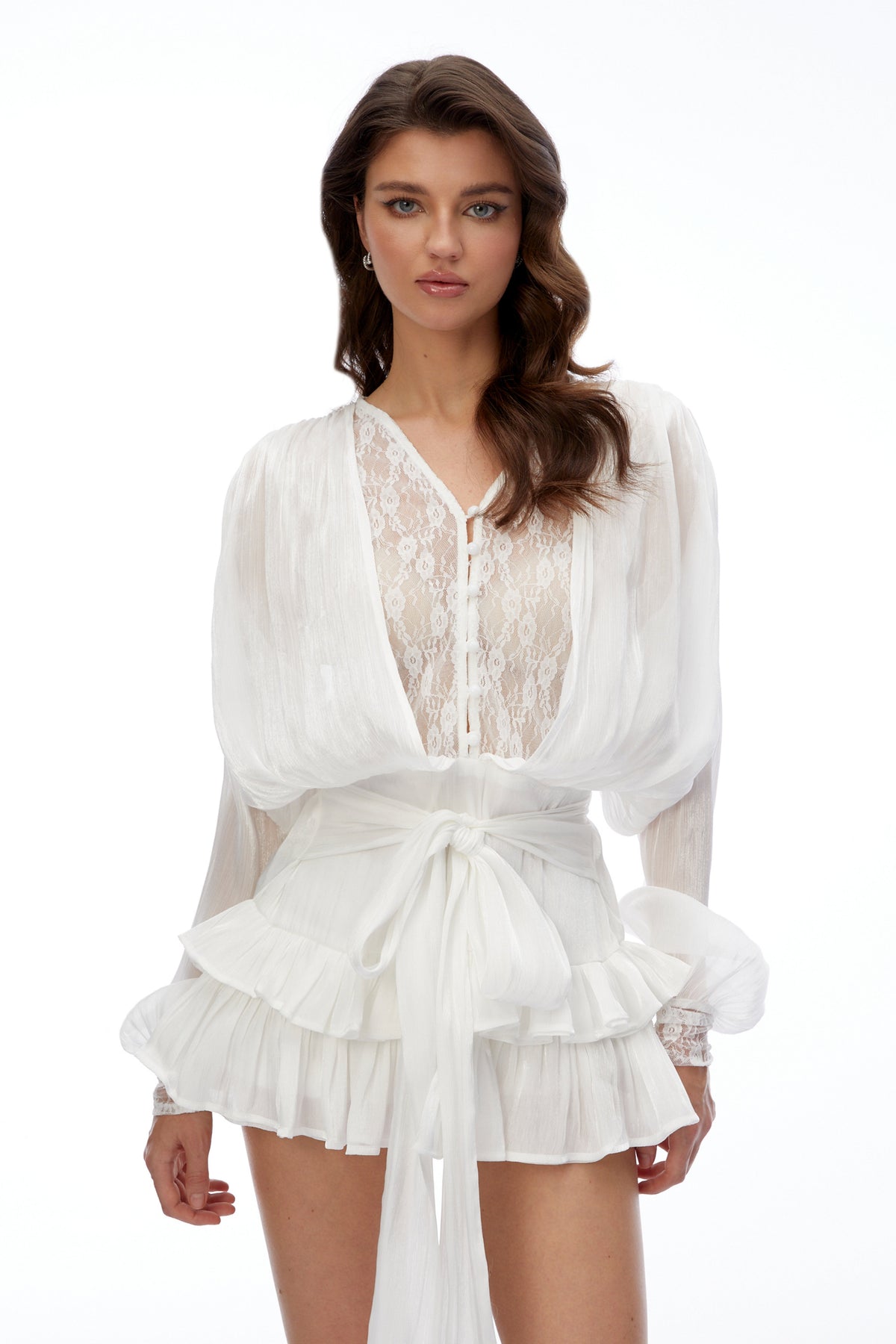 Bellini Mini Dress - White