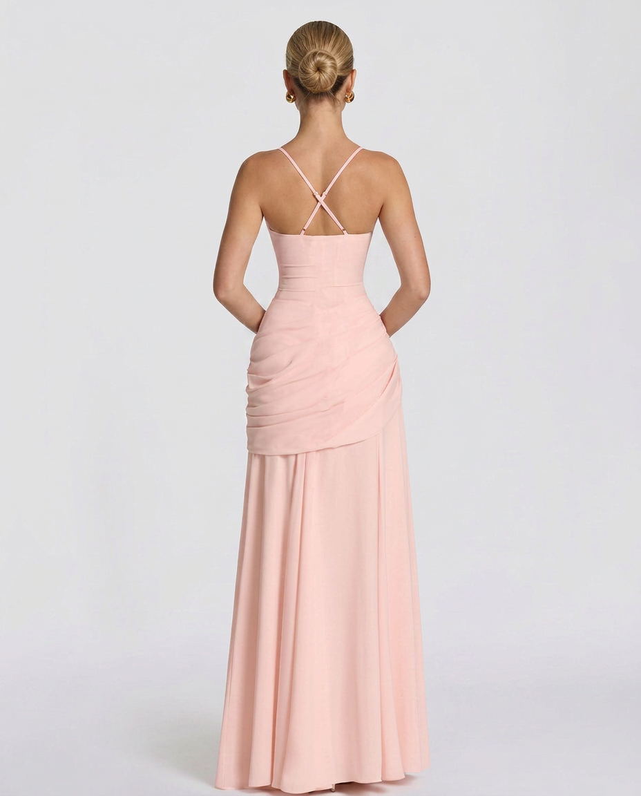 Sural Maxi Dress - Pink