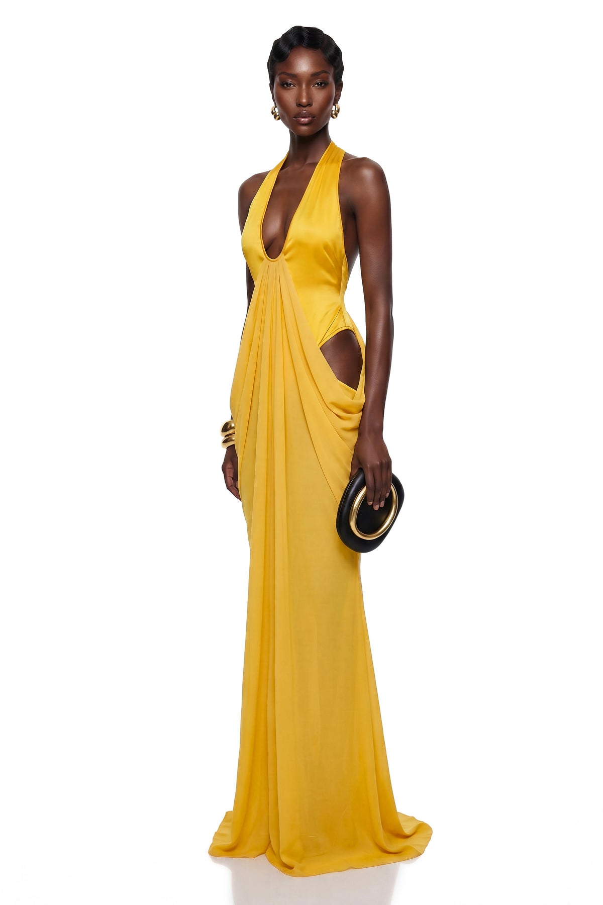 Canary Maxi Dress - Yellow