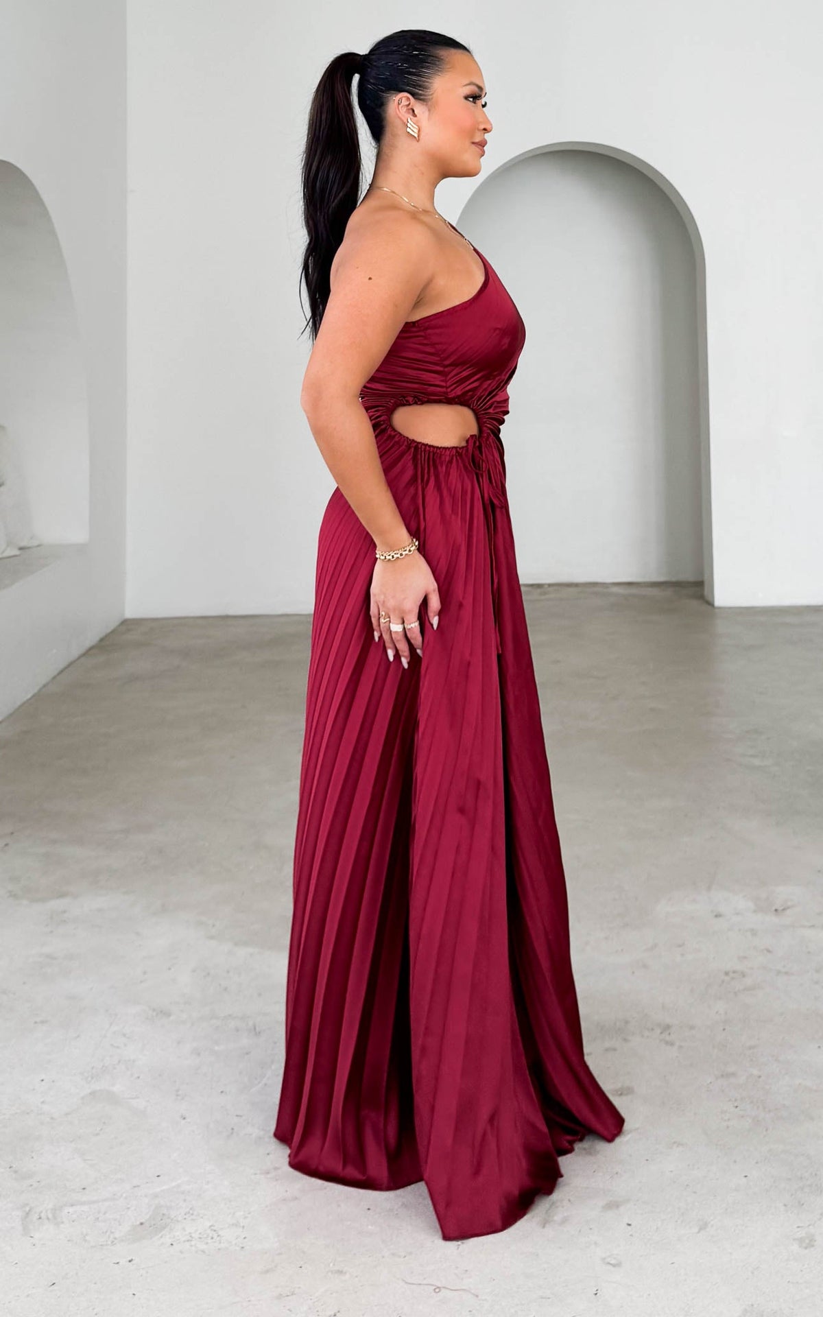 Marchetta Gown - Wine
