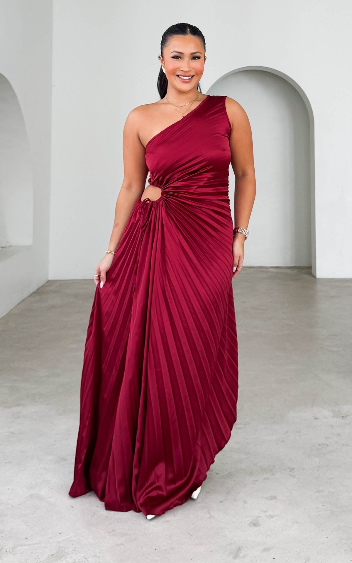 Marchetta Gown - Wine