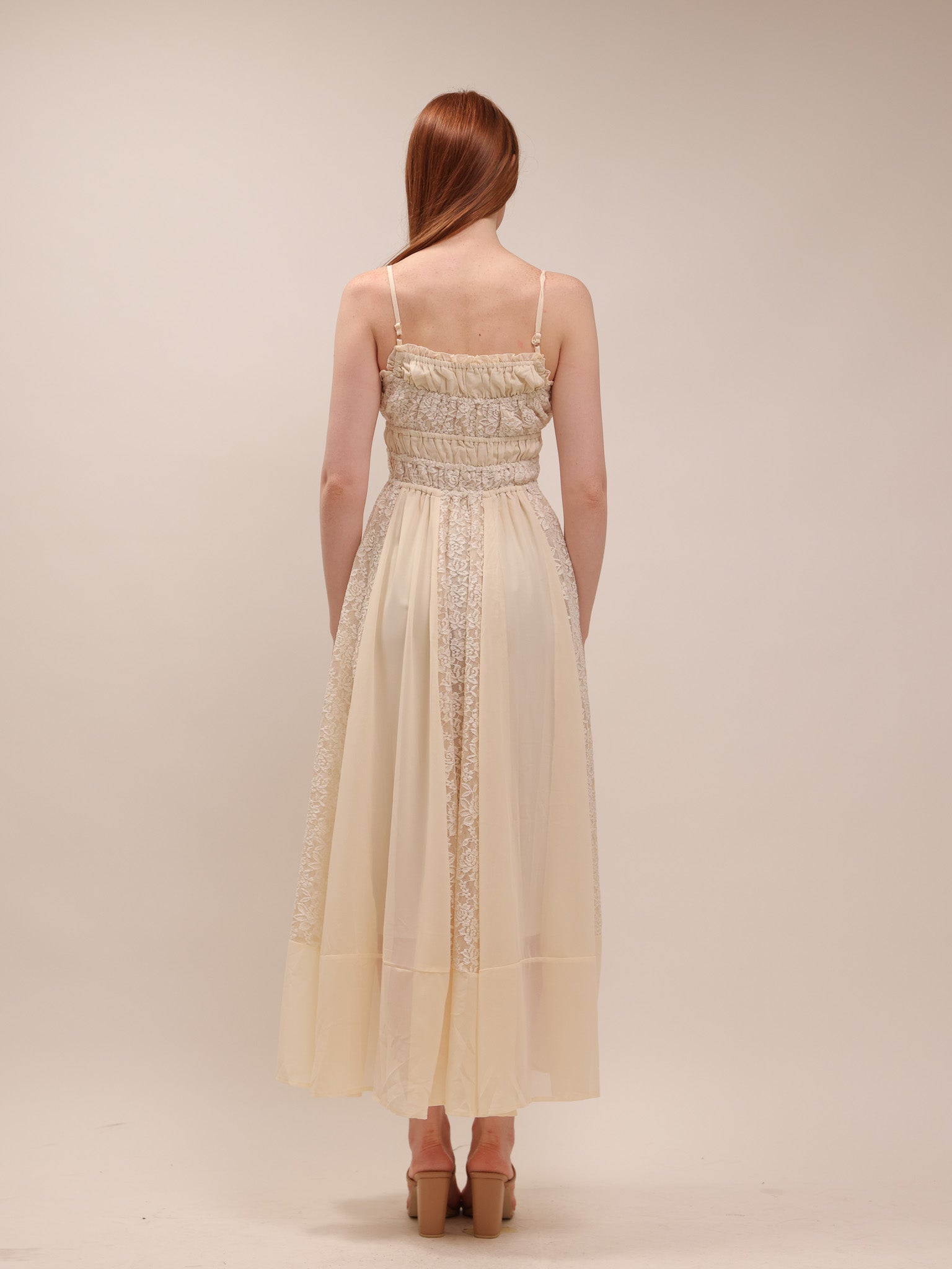 Elise Maxi Dress - Buttercream - 6