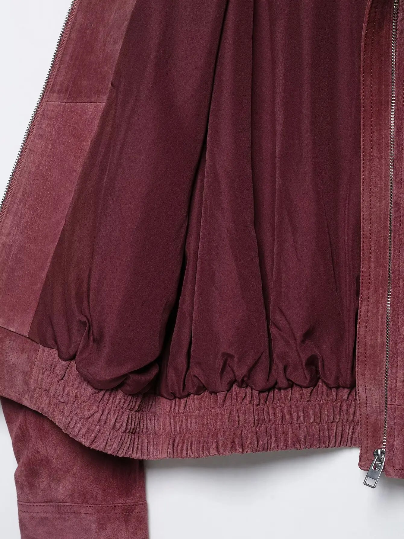 Marsala Bomber Jacket