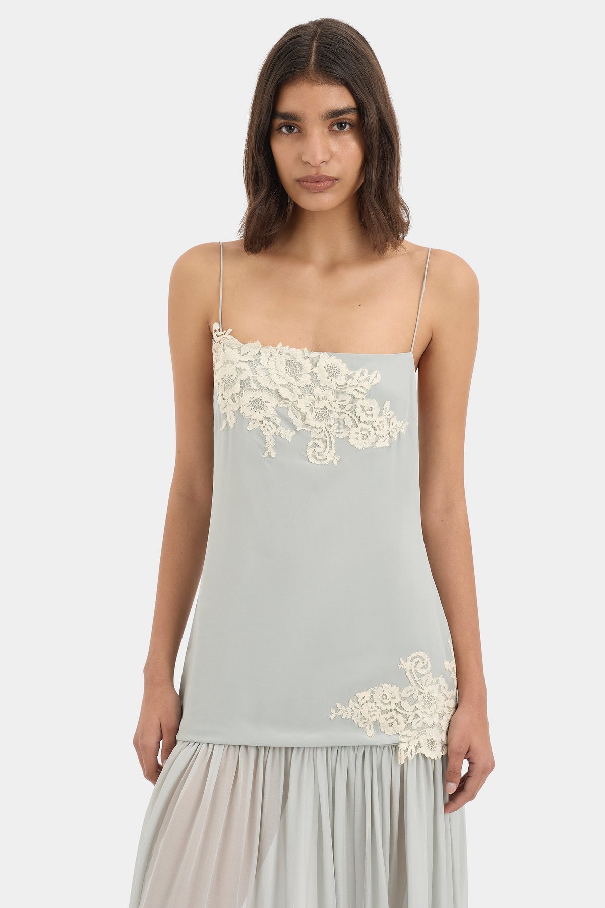 Cascade Gown - Powder Blue
