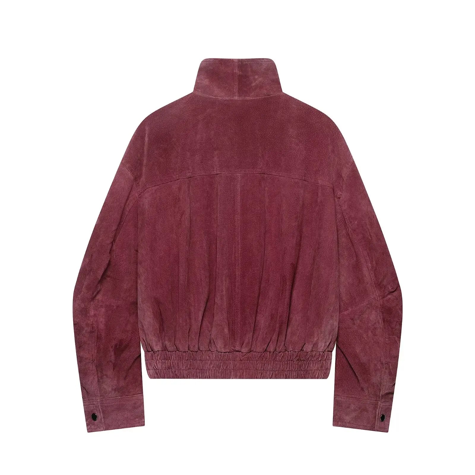 Marsala Bomber Jacket