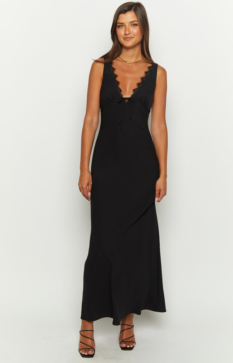 Noelle Maxi Dress - Black