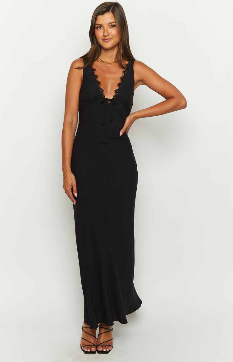 Noelle Maxi Dress - Black