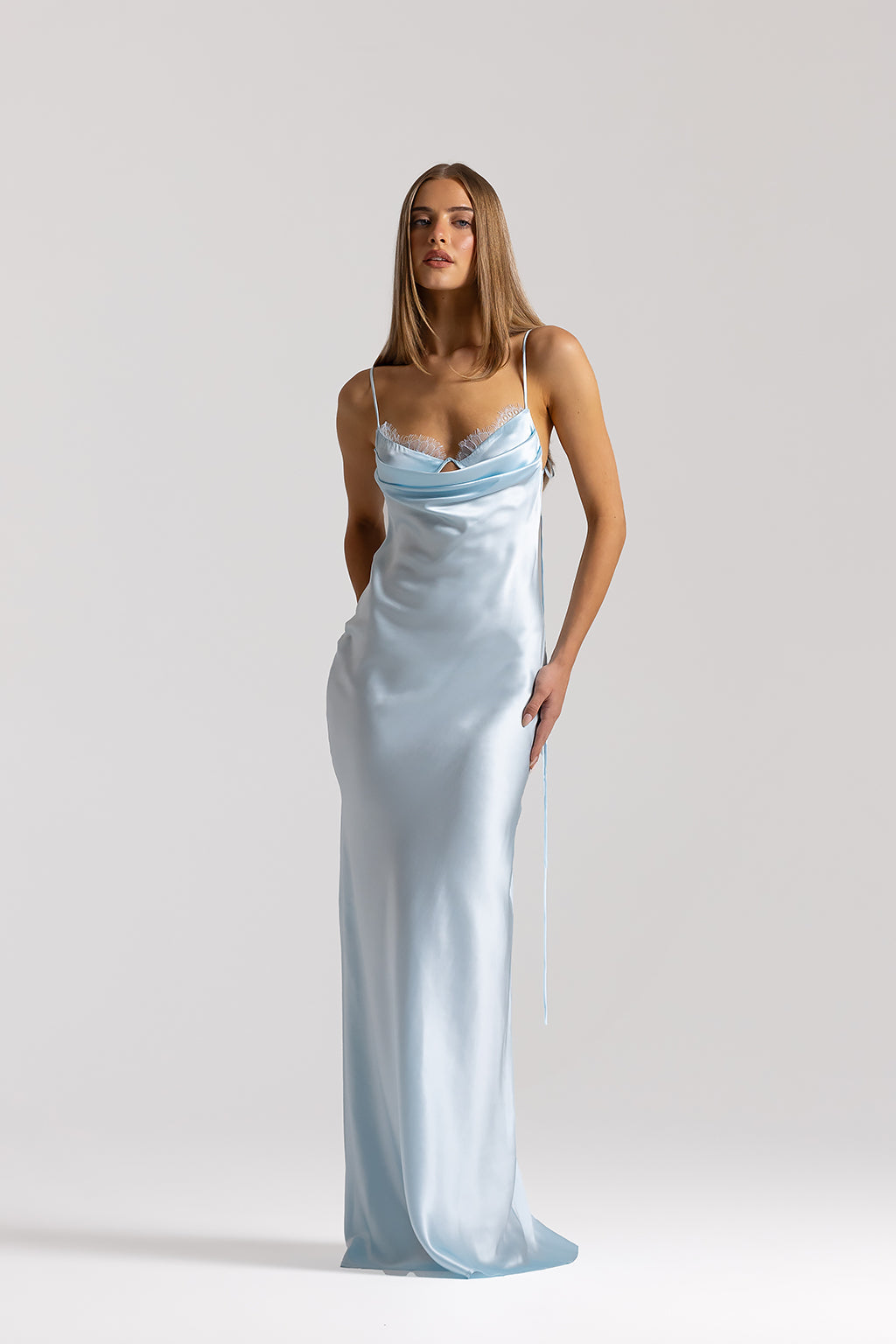 Bianca Gown - Ice Blue