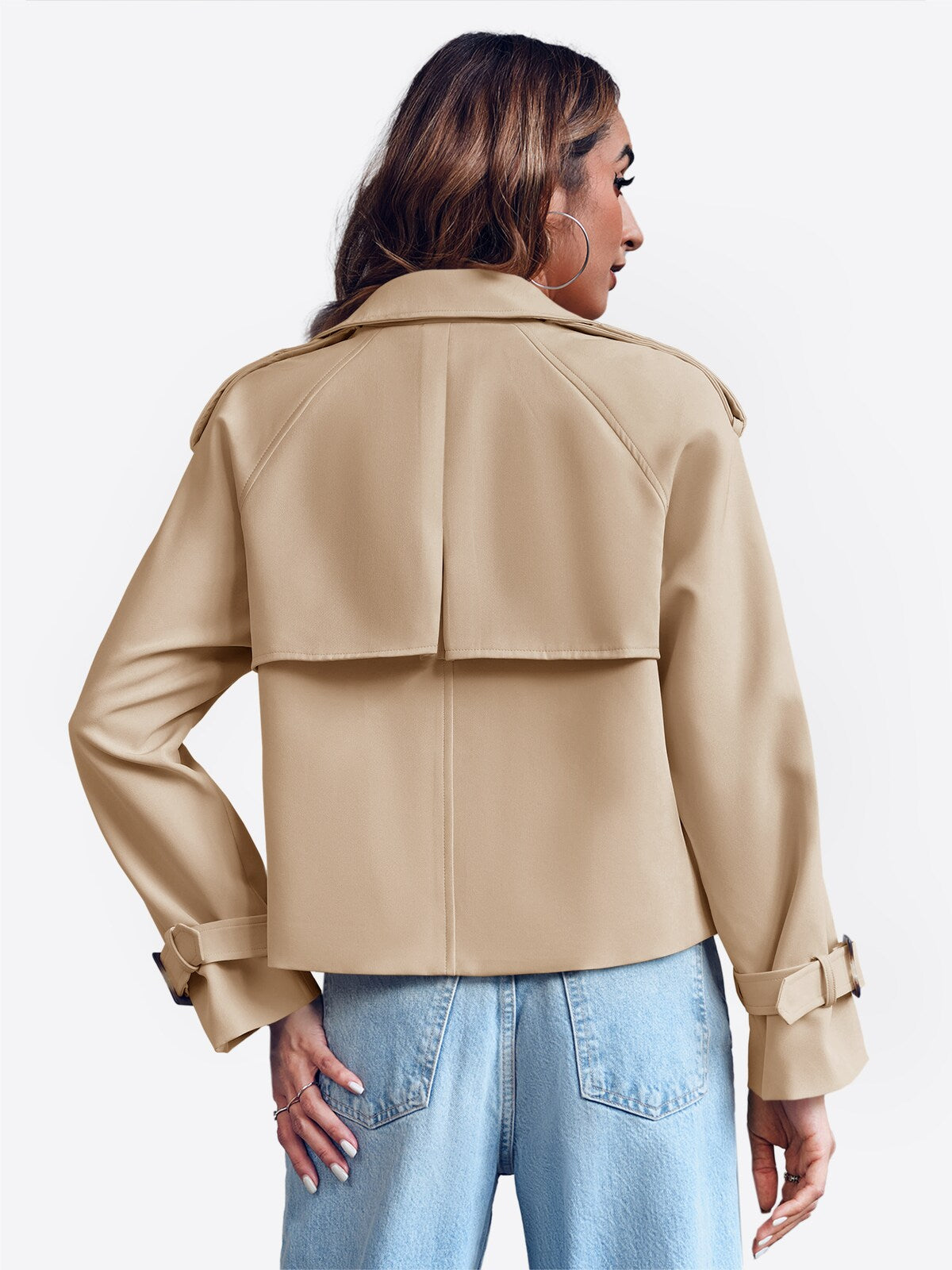 Milano Trench Coat - Sand