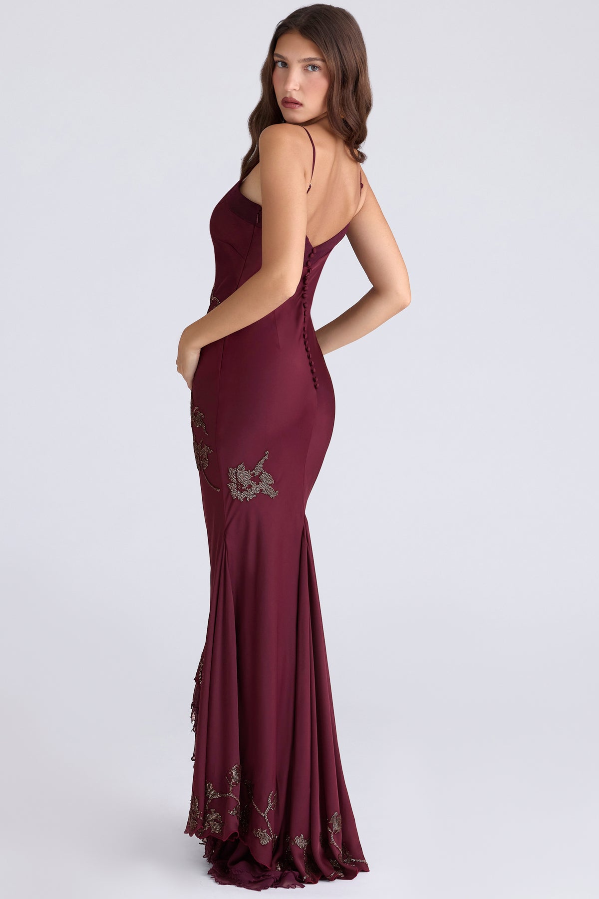 Damaris Gown - Plum