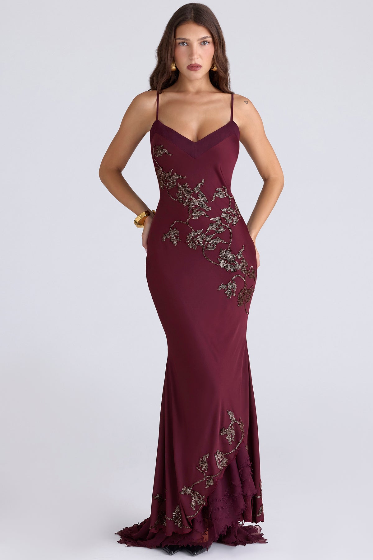 Damaris Gown - Plum