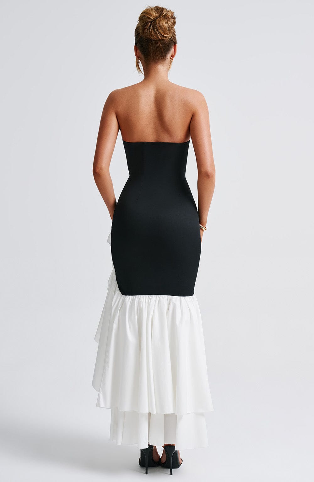 Constance Gown - Black/White