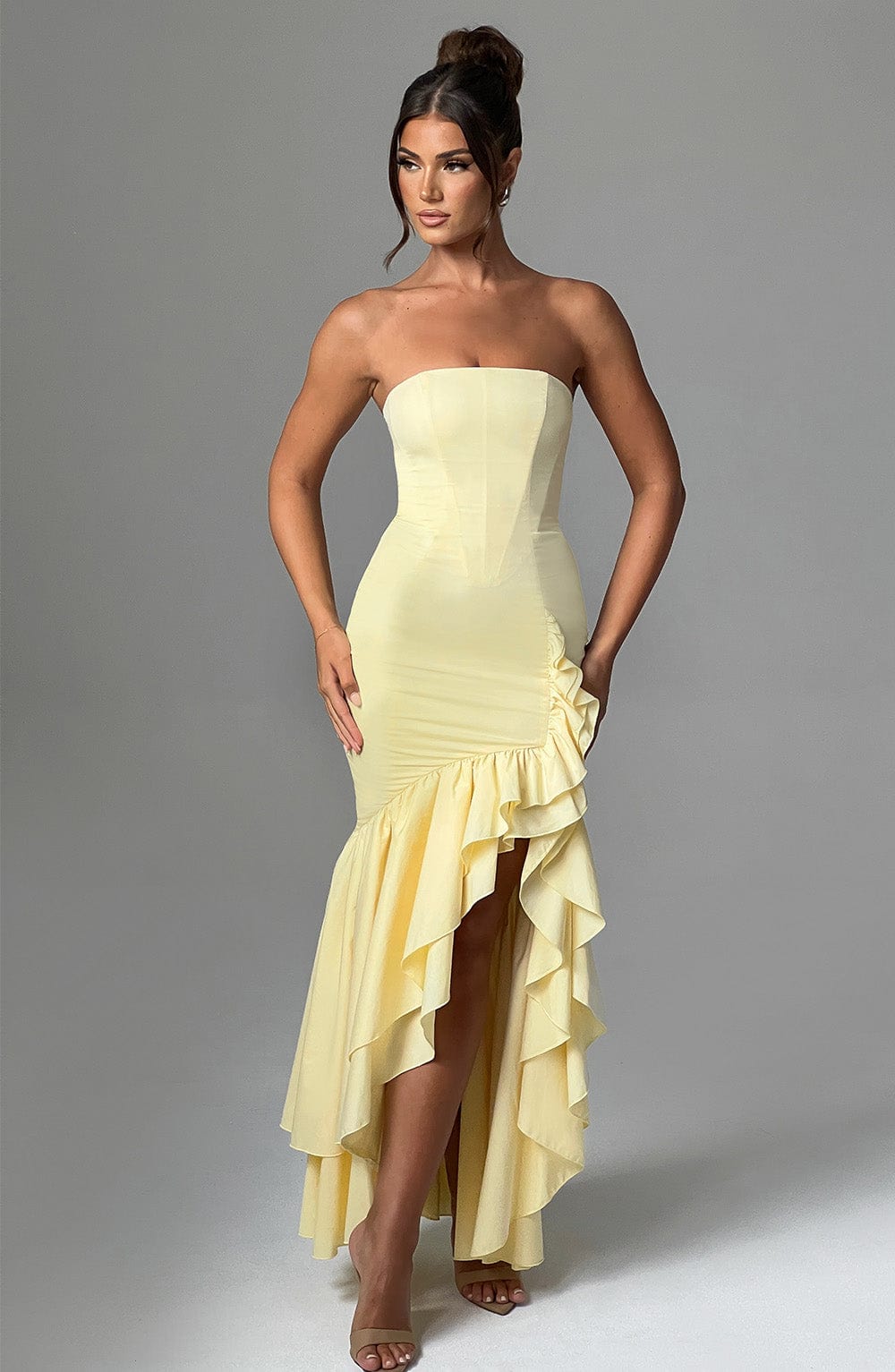 Wisteria Gown - Lemon