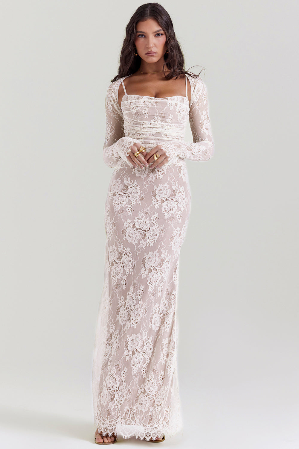 Antoinette Gown - Vintage Cream