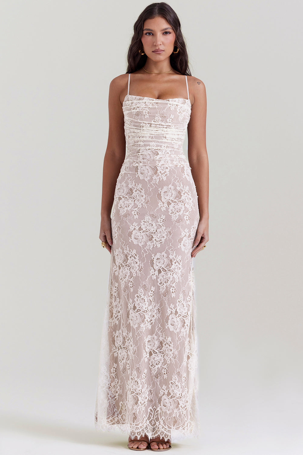 Antoinette Gown - Vintage Cream
