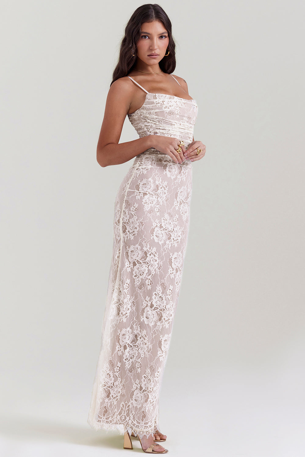Antoinette Gown - Vintage Cream