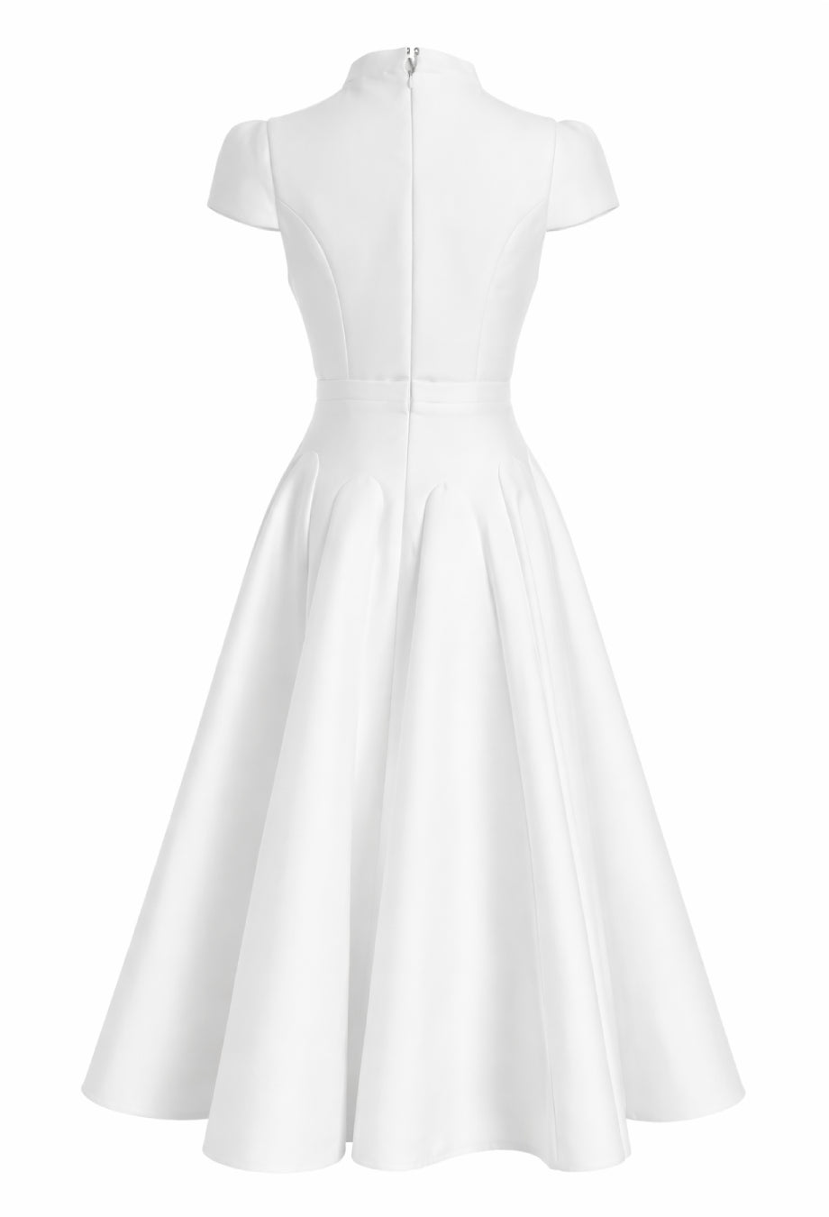 Betty Midi Dress - White